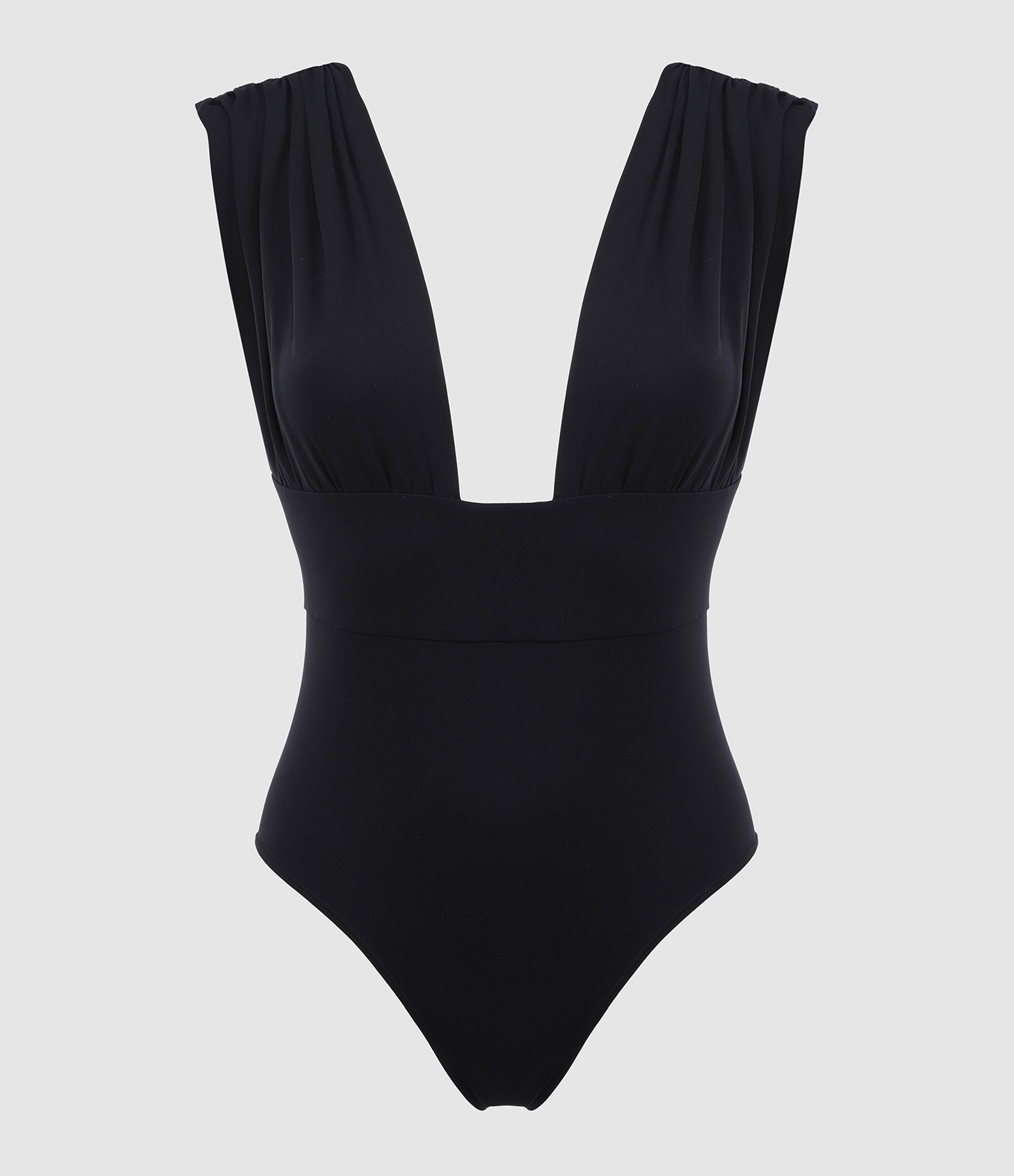 Monceau Black One-Piece Swimsuit