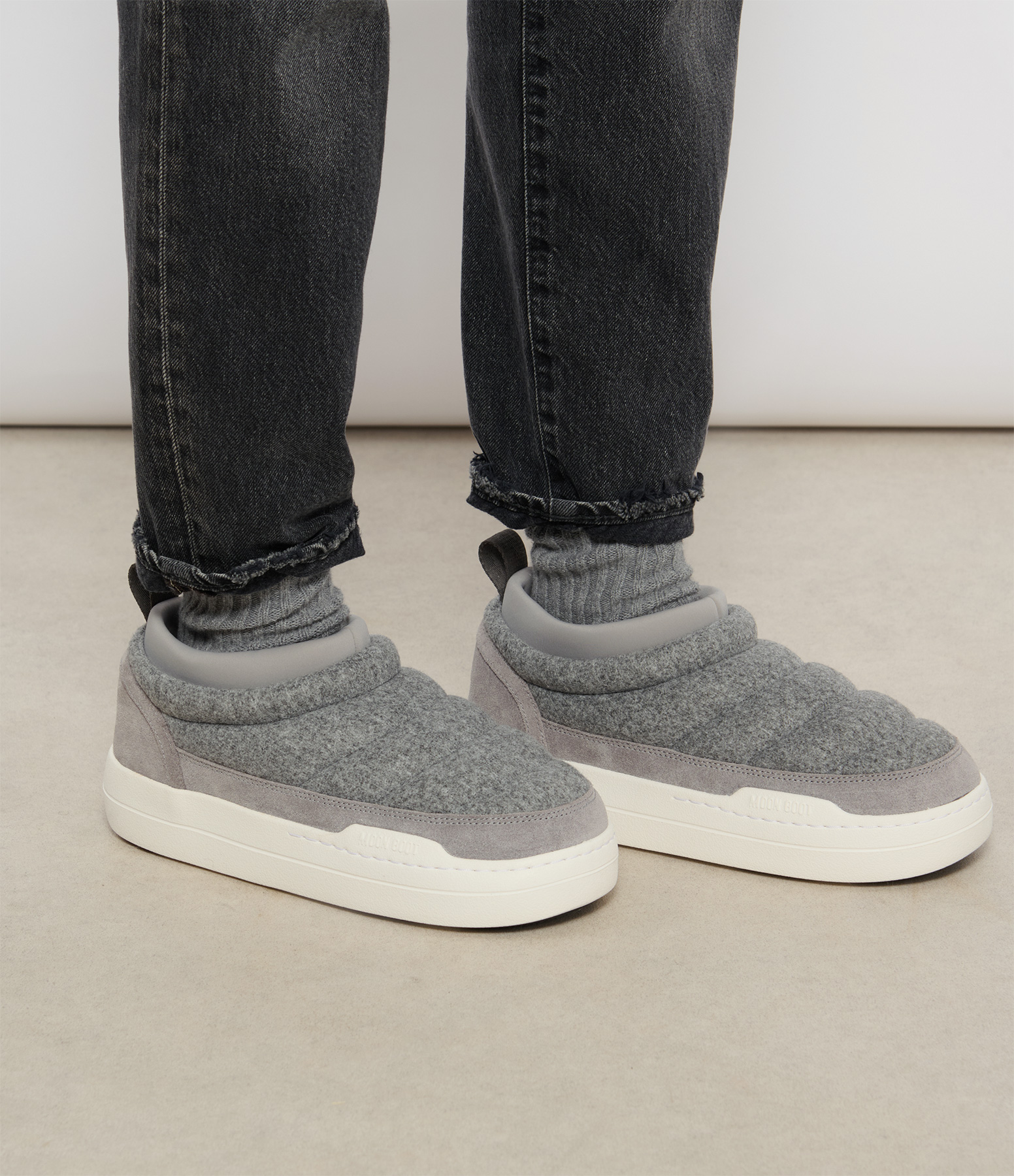 Moon Boot Park Soft Felt Grey