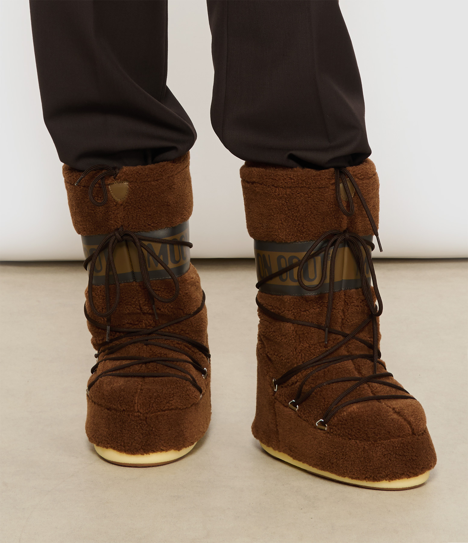 Moon Boot Icon Fleece Brown