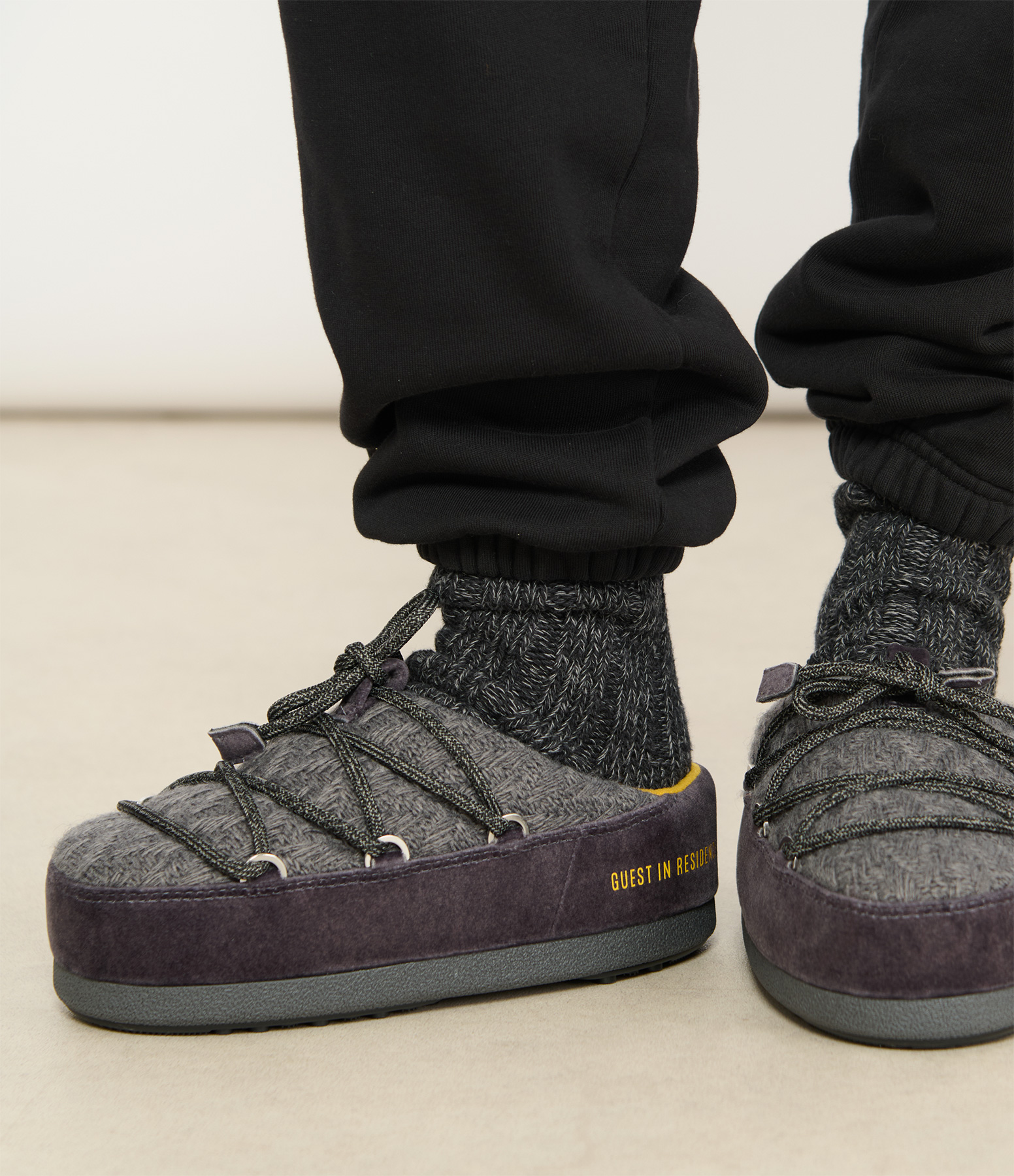 Moon Boot EVX Knit Mule, Moon Boot x Guest in Residence Collaboration
