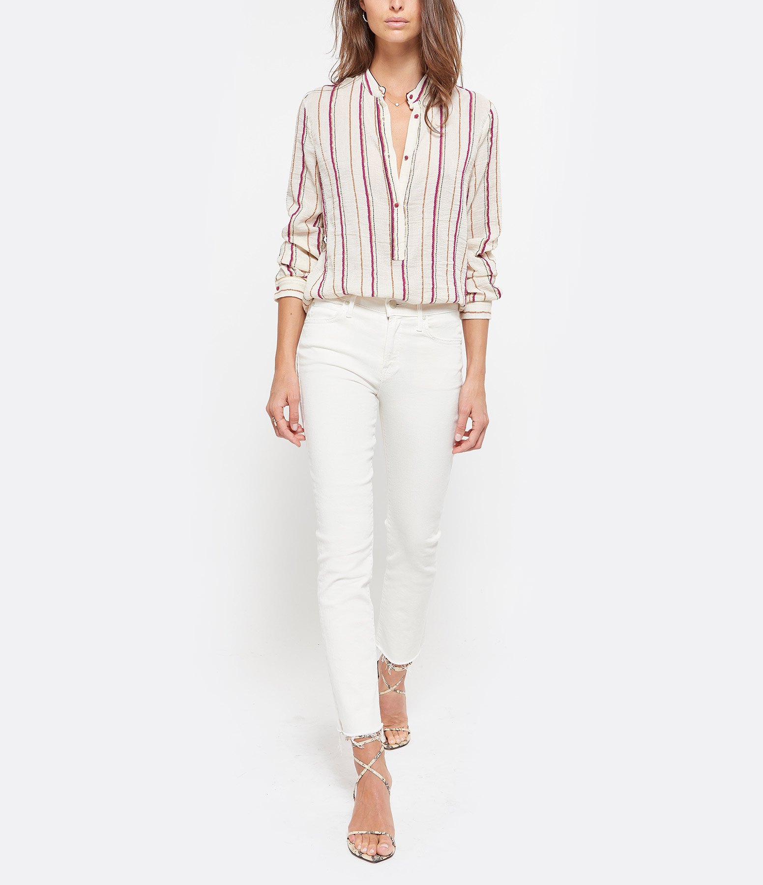 Jean The Rascal Ankle Snippet Cream Puff