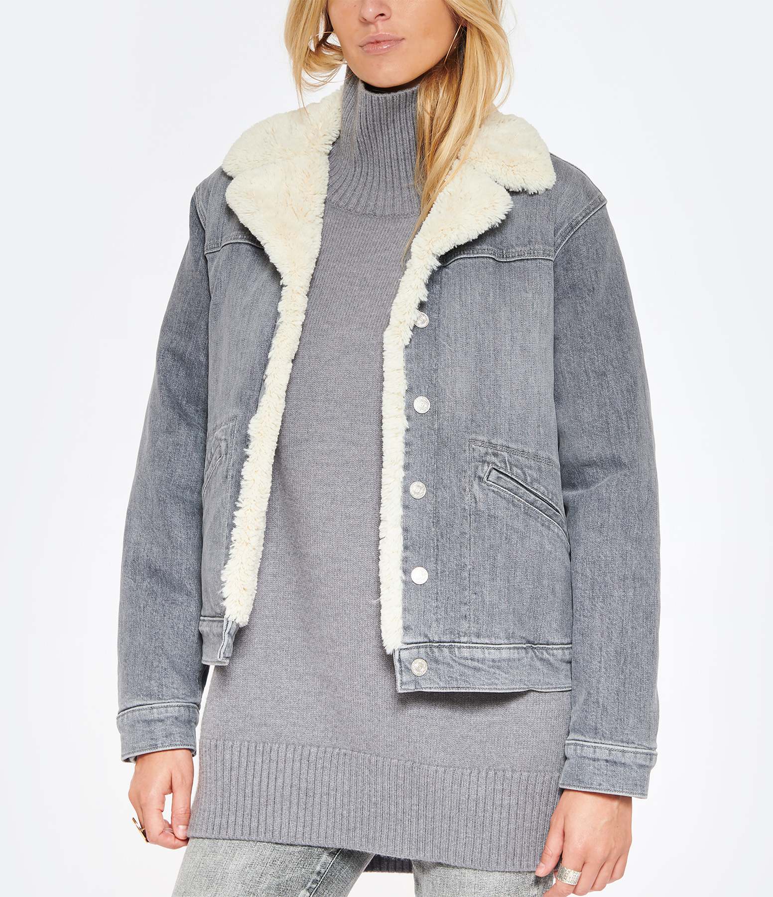 Off The Grid Denim Uncommon Ground Bomber Jacket