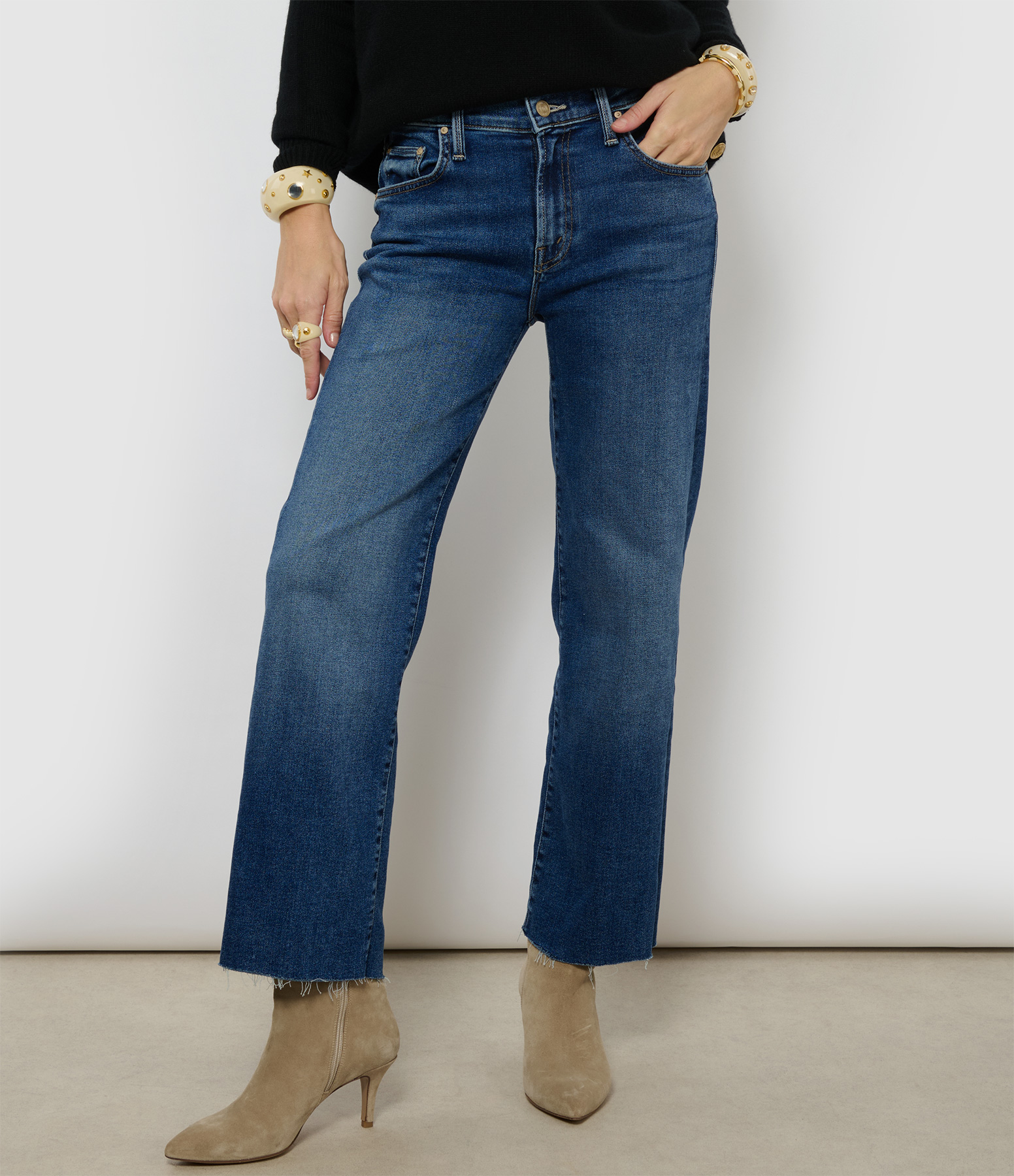 Mid-rise Rambler jeans with zip at the ankle – What’s your signature look?
