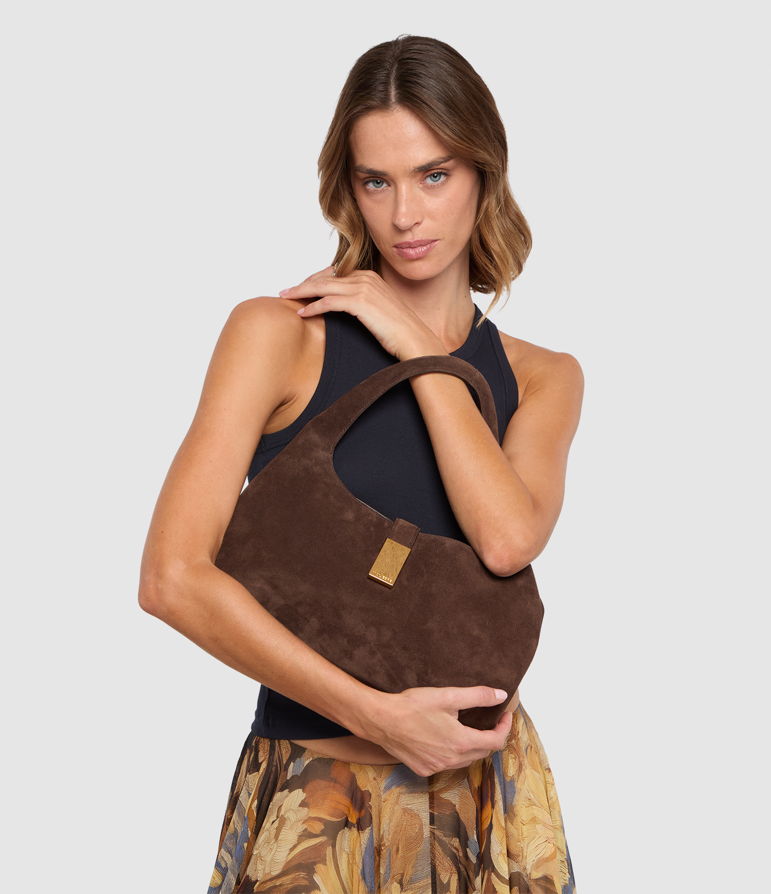 M Bag Ebony Handbag
