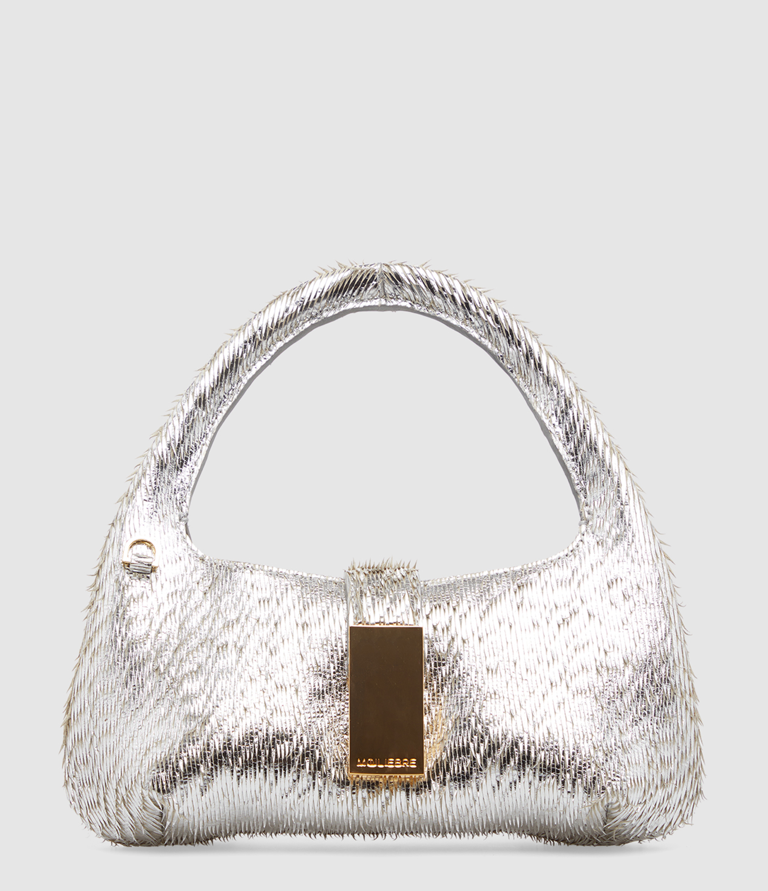 M Bag Mini Silver Handbag