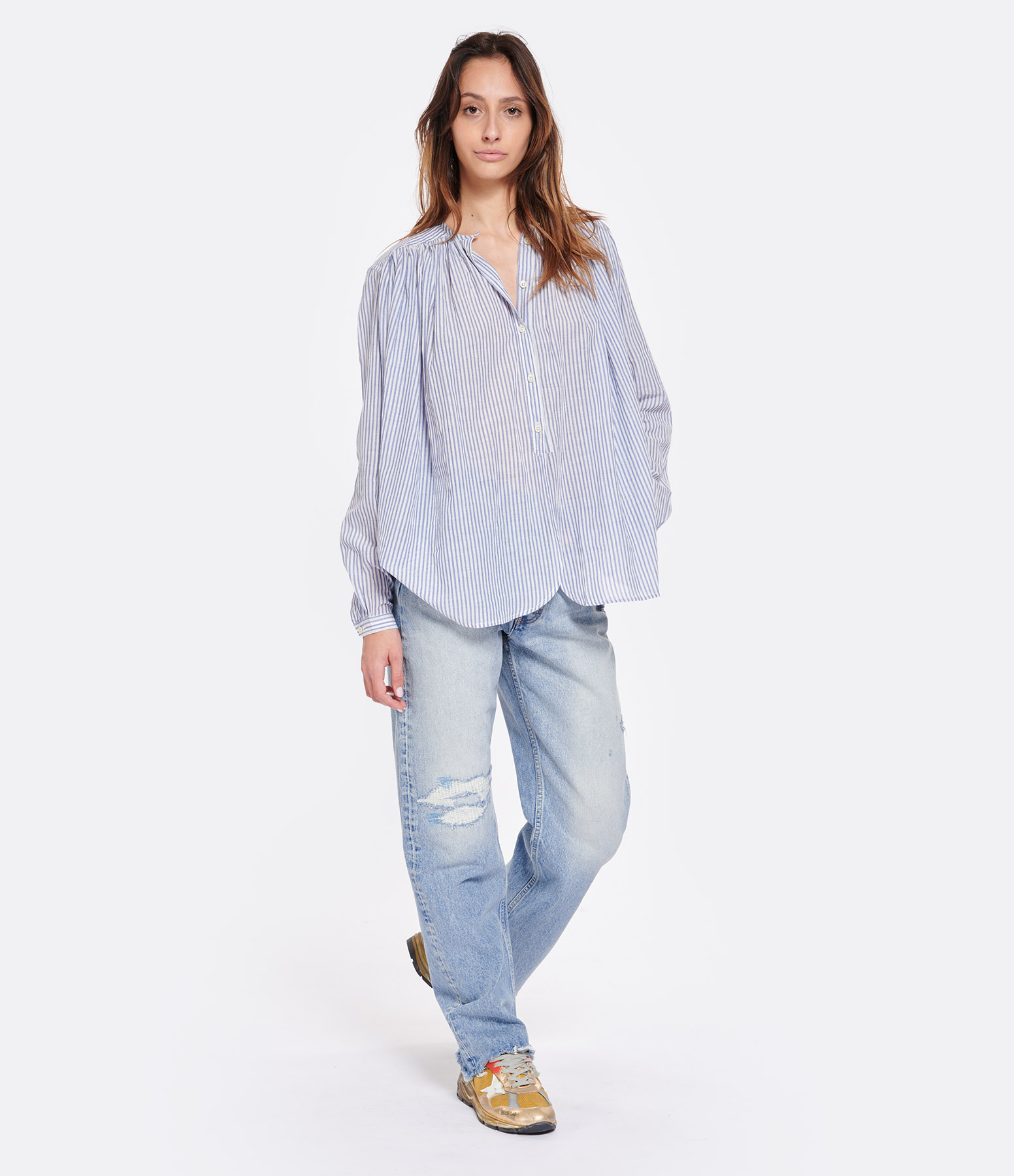 Jean MV Brighton Wide Straight Light Blue Denim
