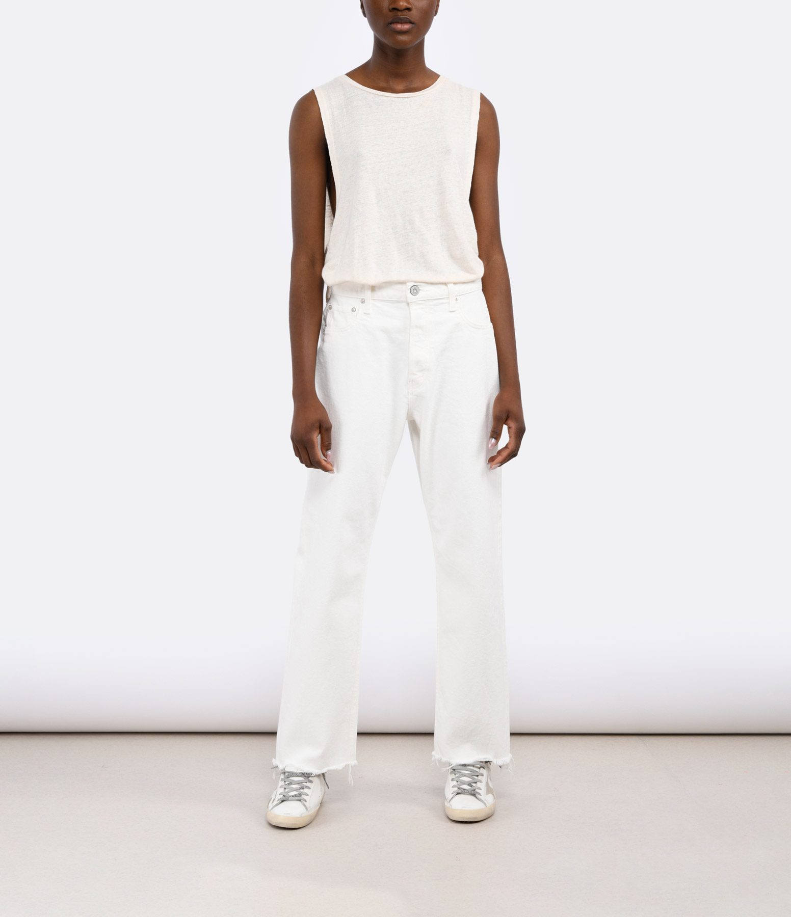 White Jean Mv Aurora Wide Straight Crop Denim