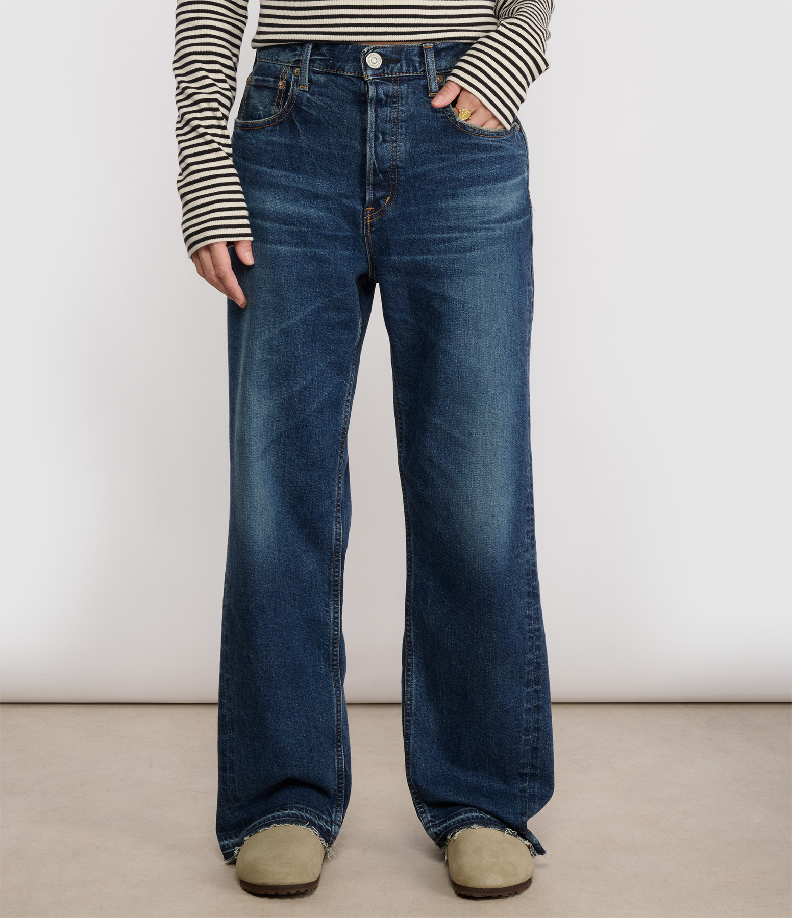 Jean Mv Espanola Wide Blue