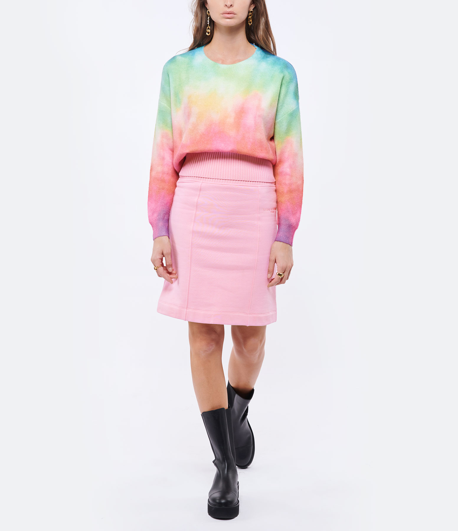 Pink Cotton Skirt