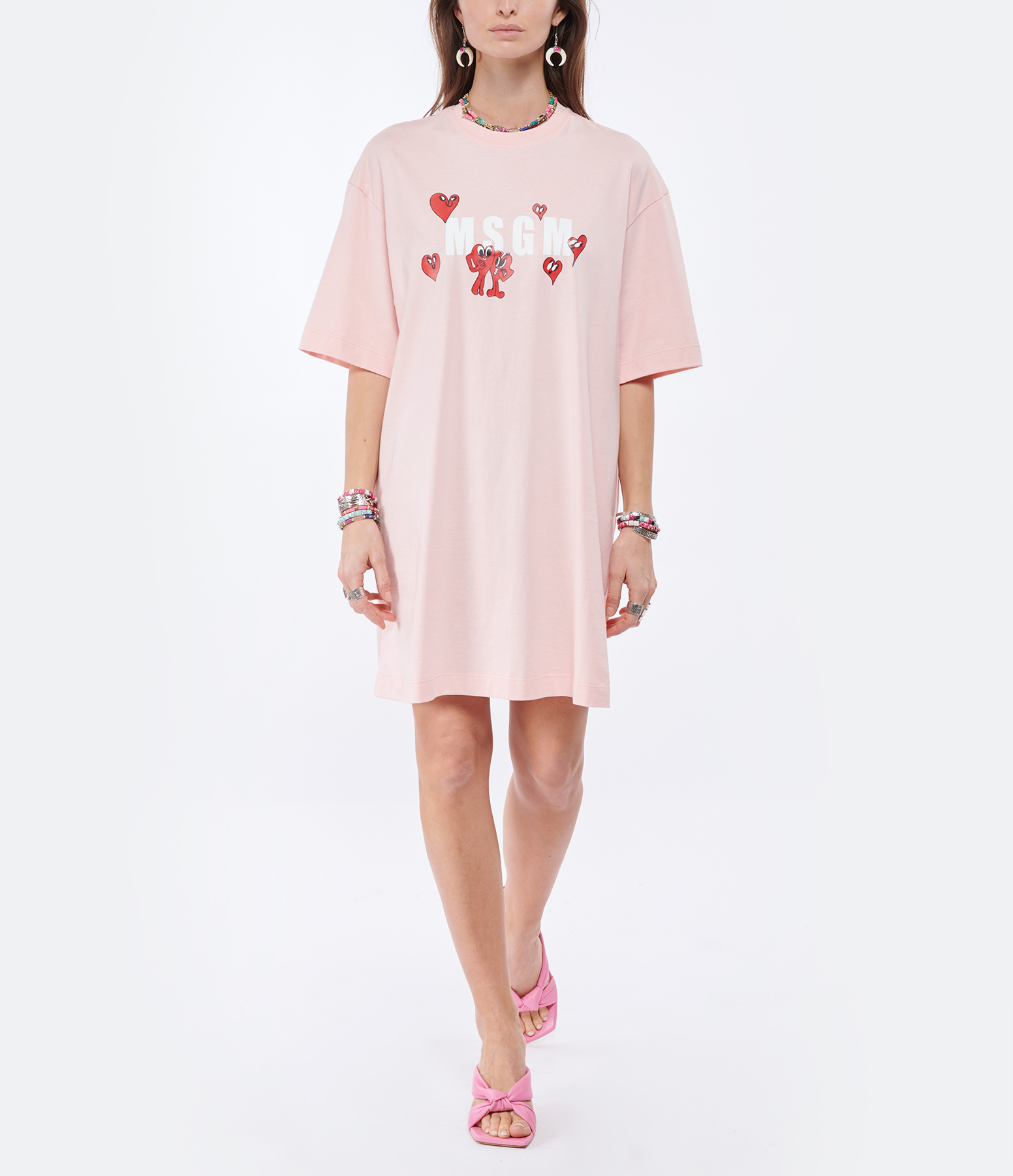 Light Pink Cotton Dress
