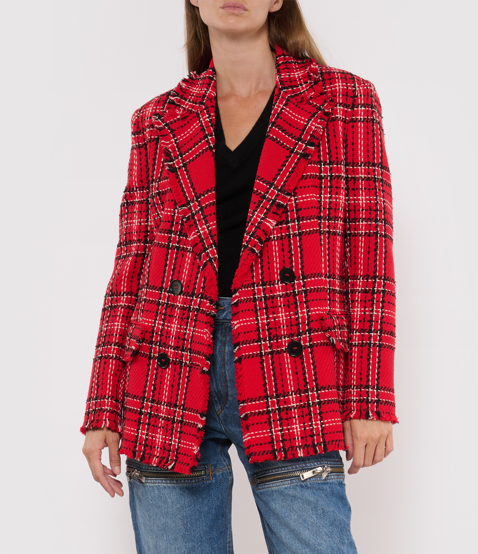 Red Checked Jacket