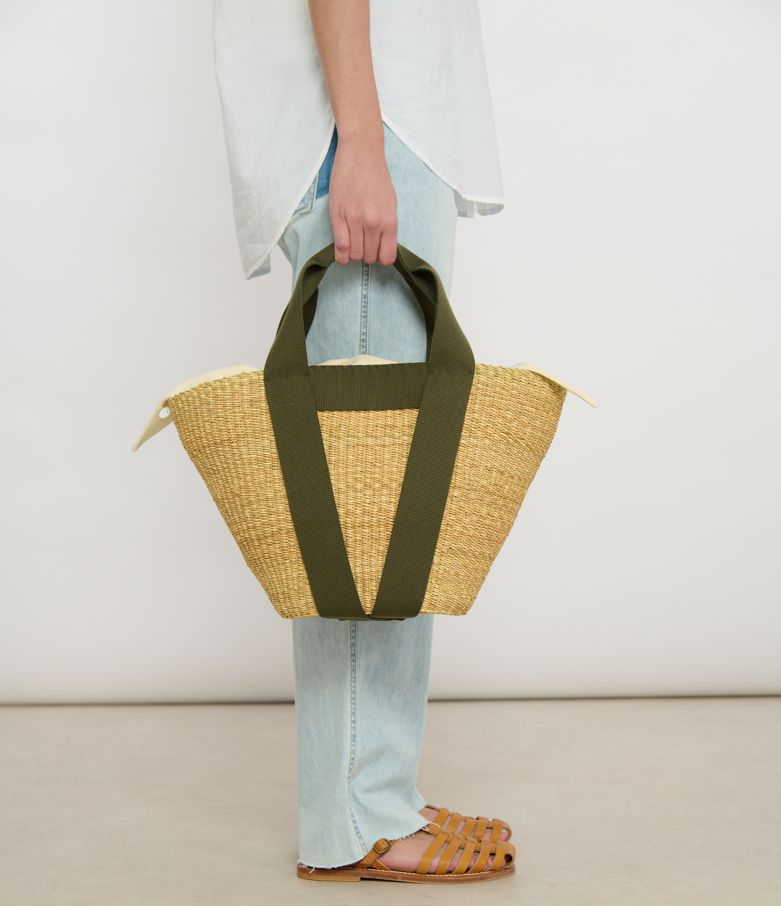 Triad Khaki Basket, Exclusive to Lulli