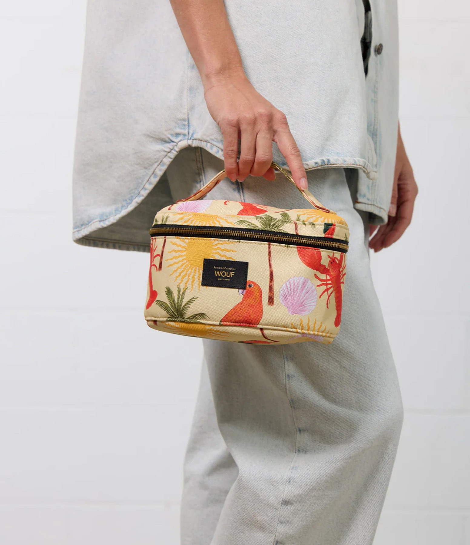 Rio Beige Make-up Bag