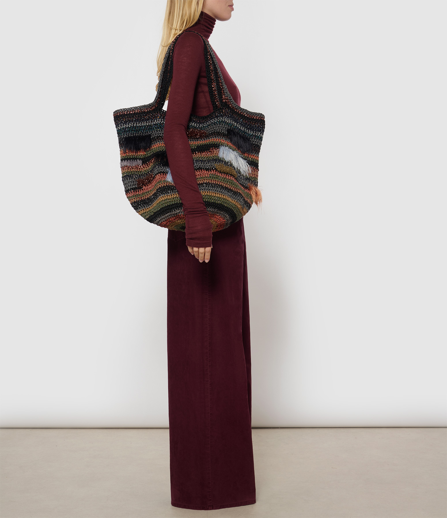 Ilknur Large Black Bag