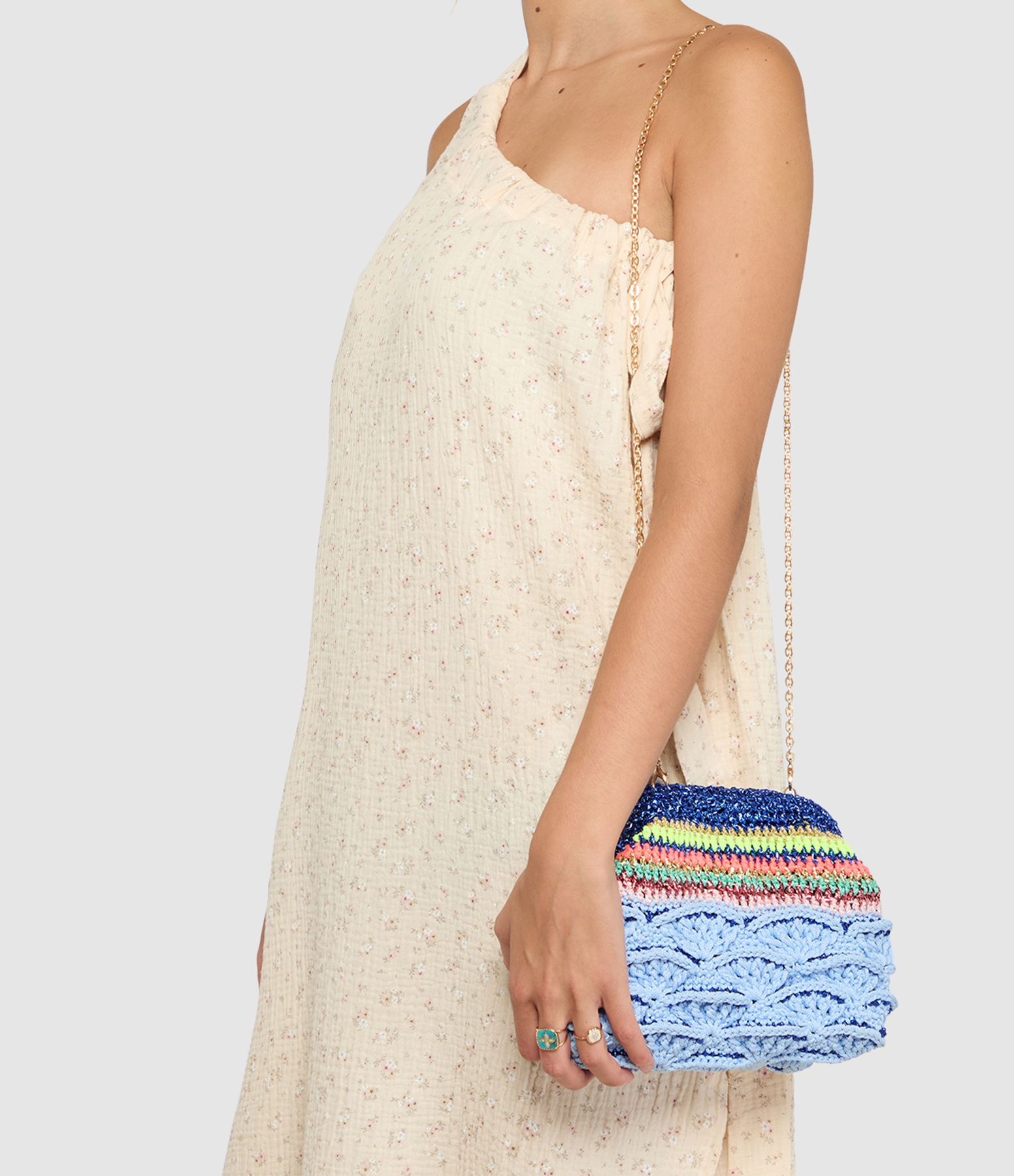 Midiye Clutch Bag – Light Blue