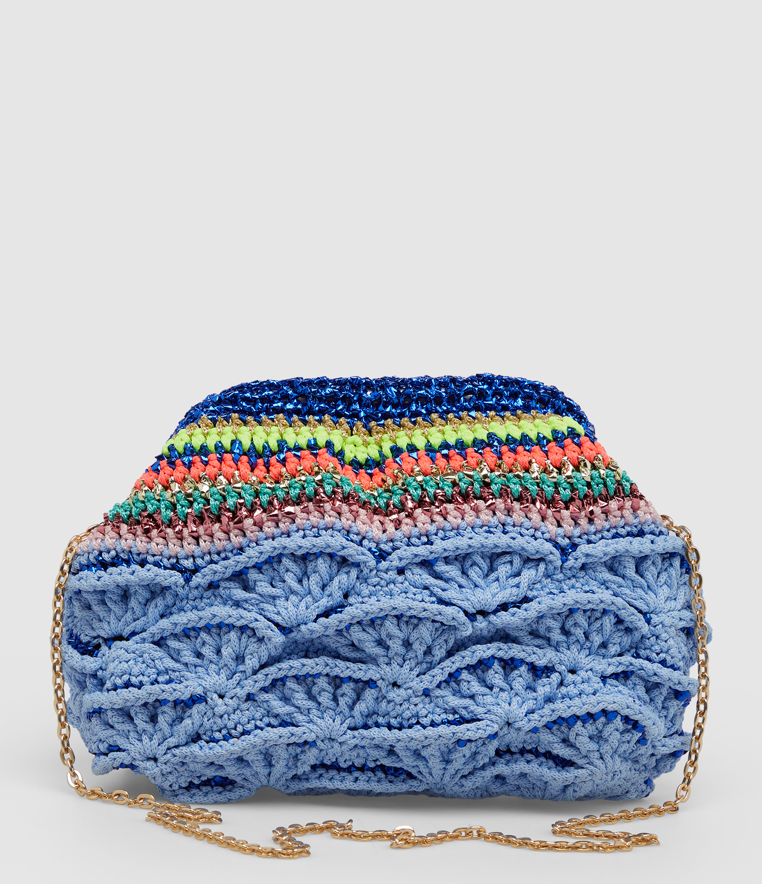 Midiye Clutch Bag – Light Blue