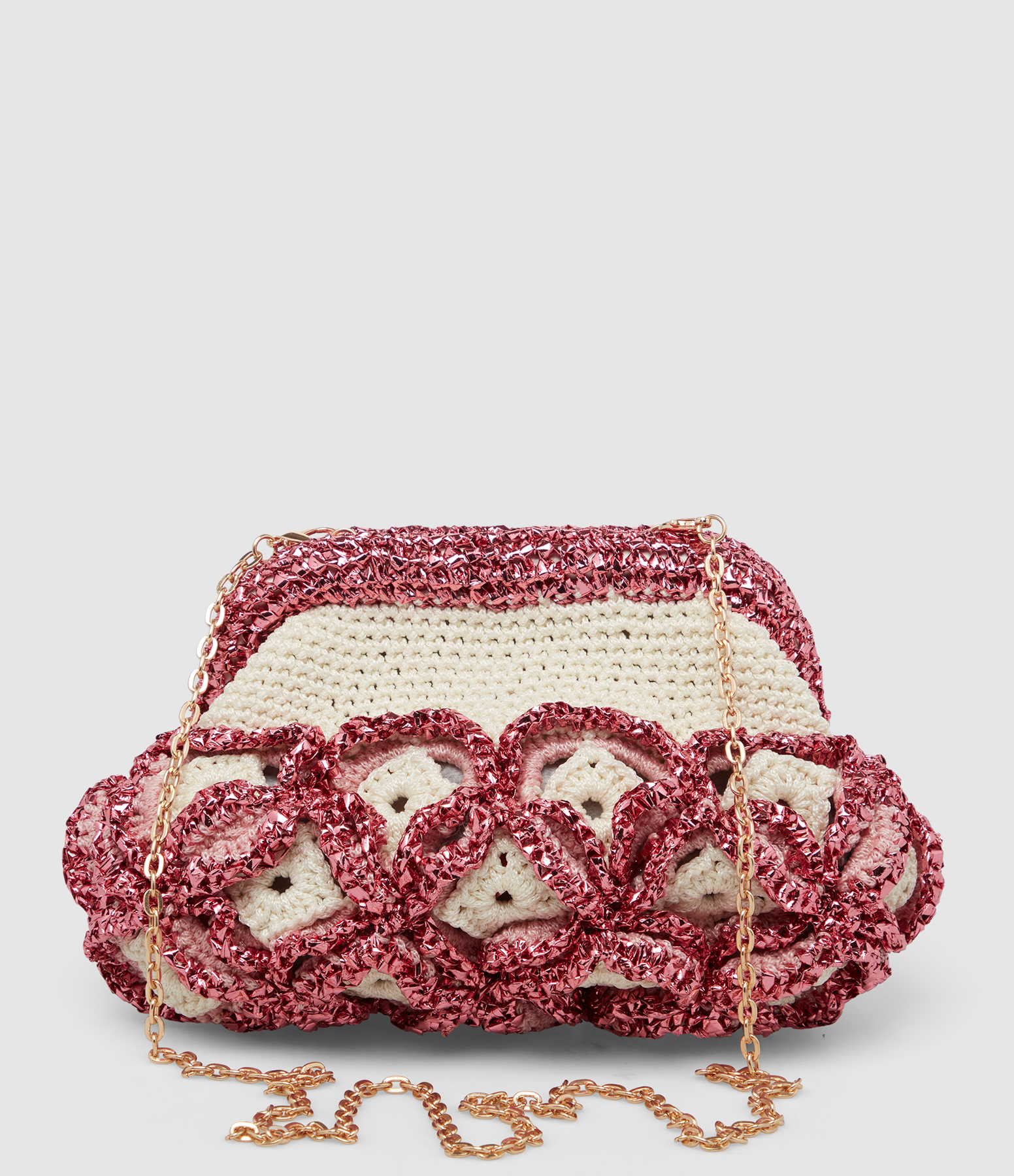 Sac Aysenur Clutch Standard Cream