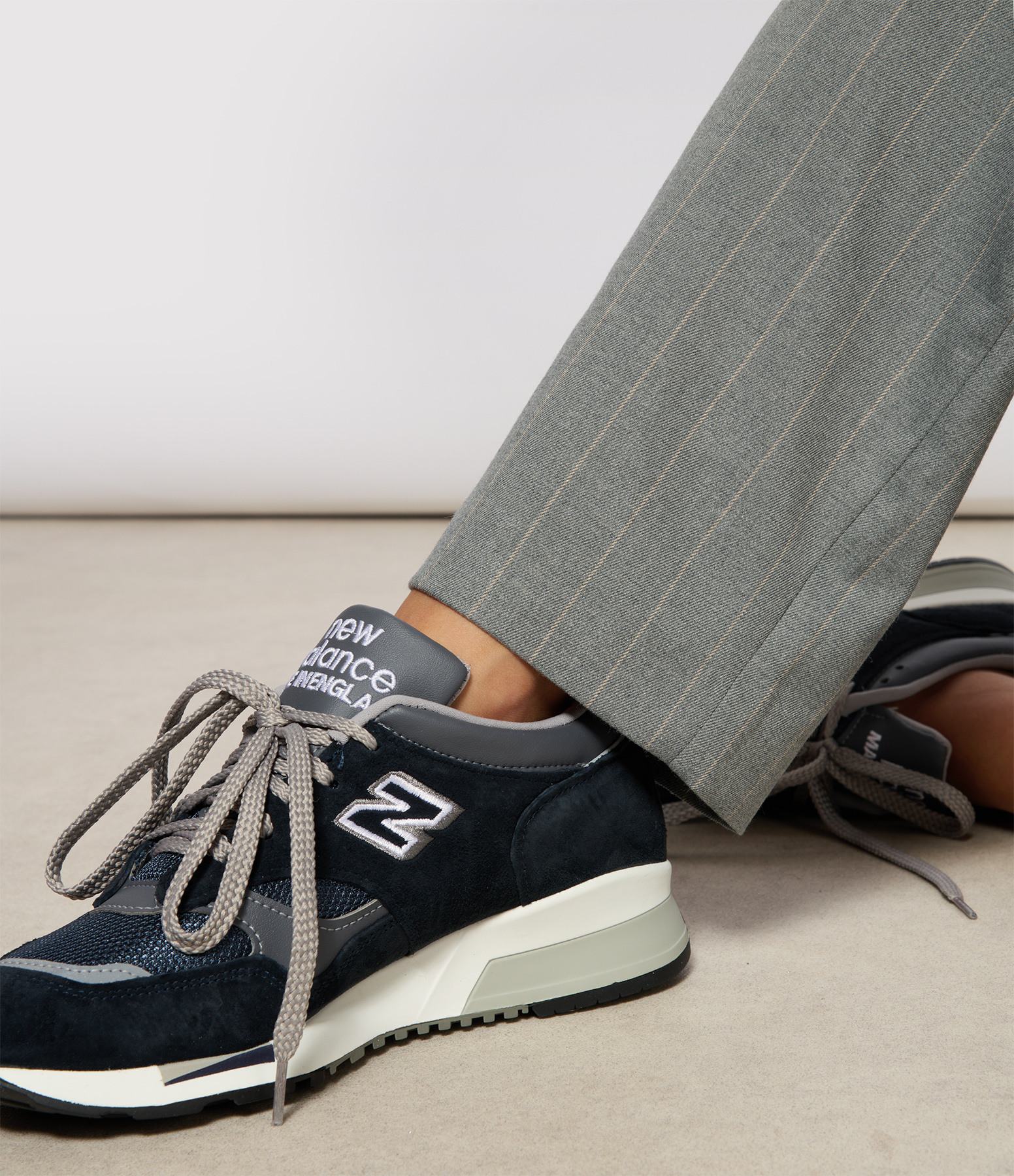 MADE in UK 1500 Suede Navy trainers