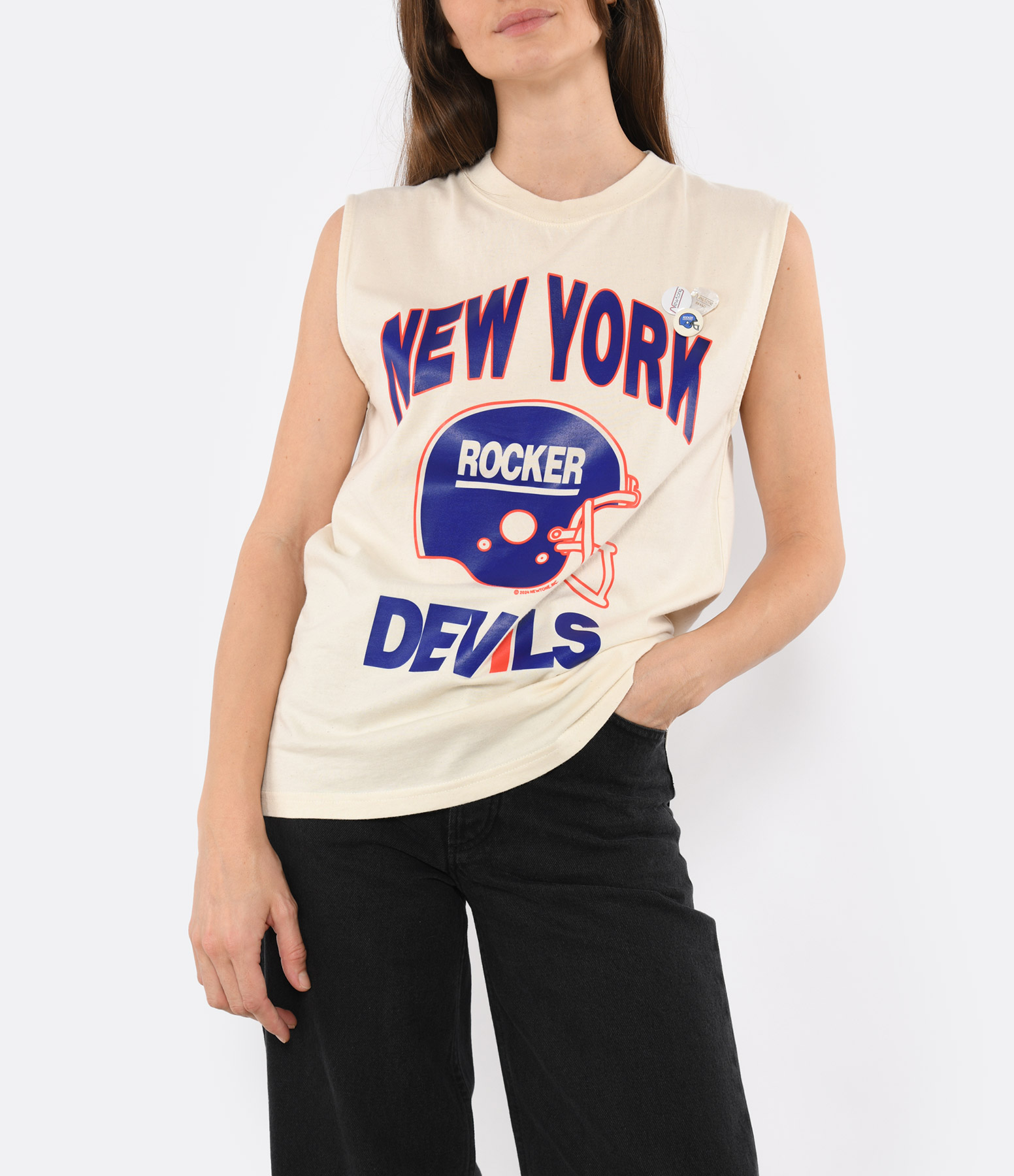Biker Devils Natural Tank Top