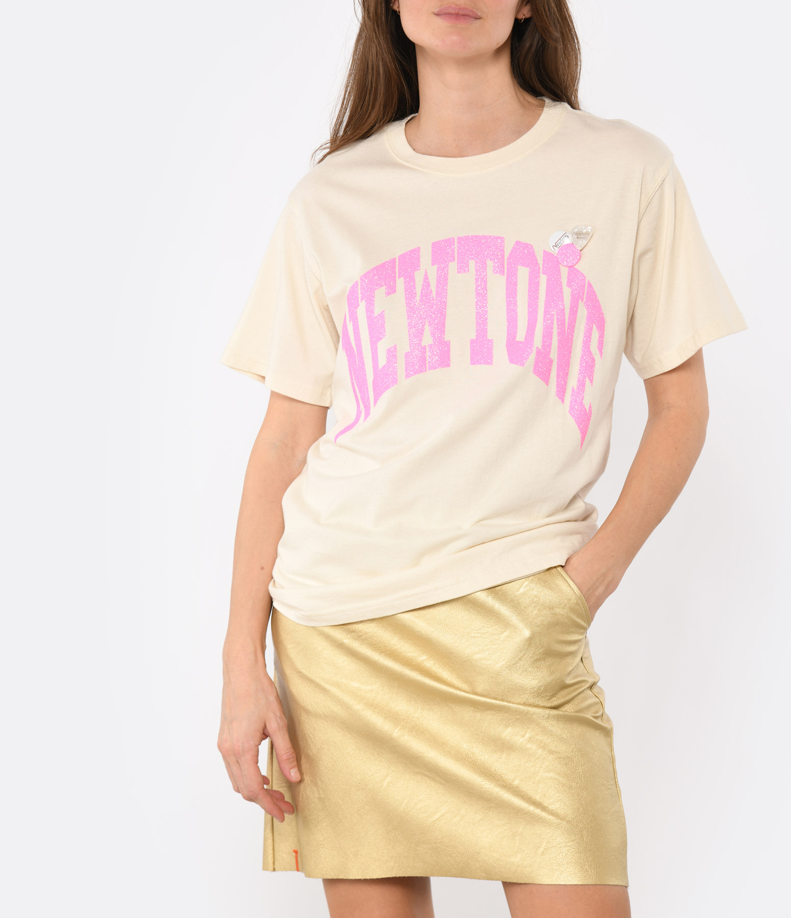 Natural-Coloured Trucker T-shirt