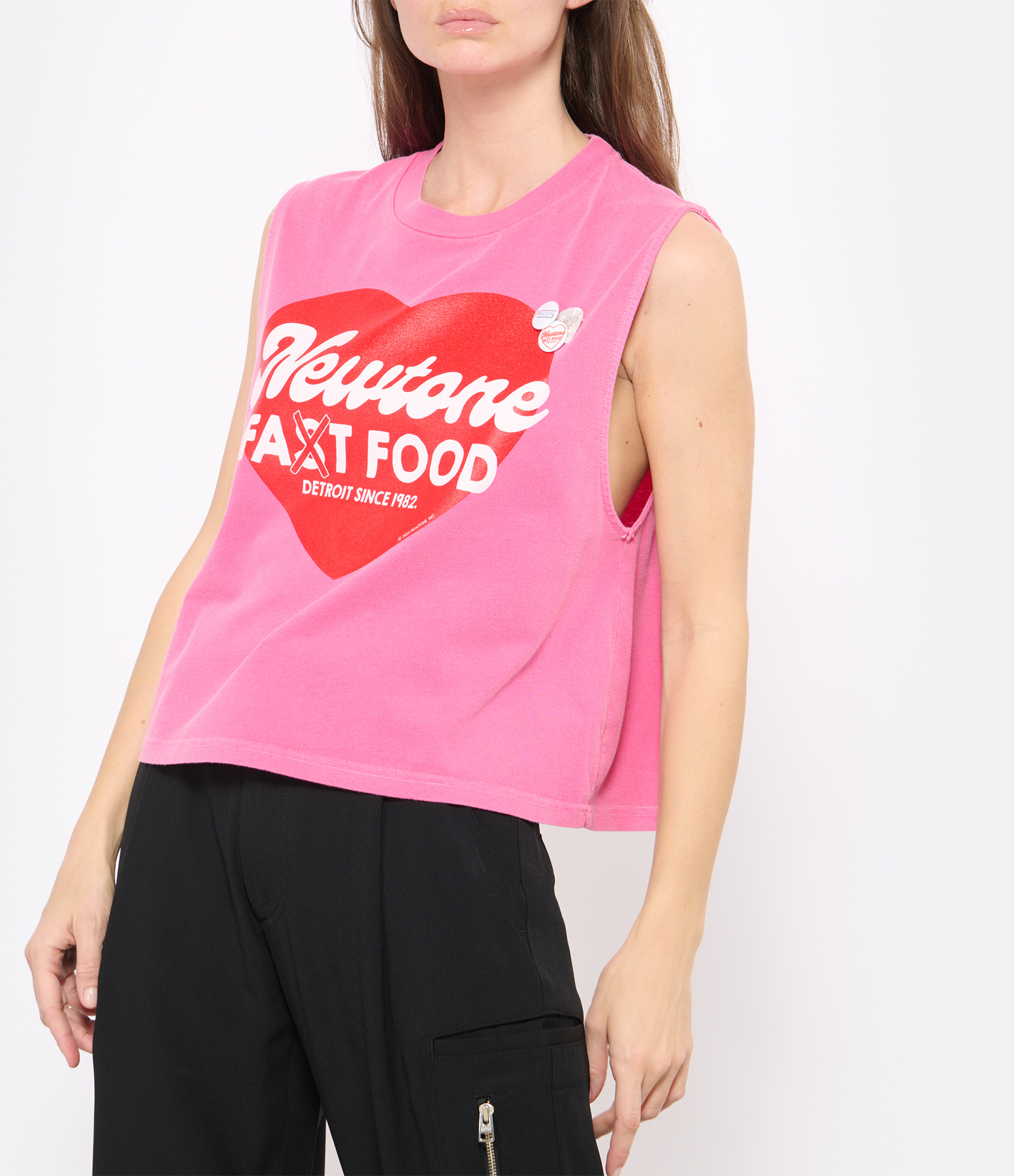 Dyer Fast Fuschia Tank Top