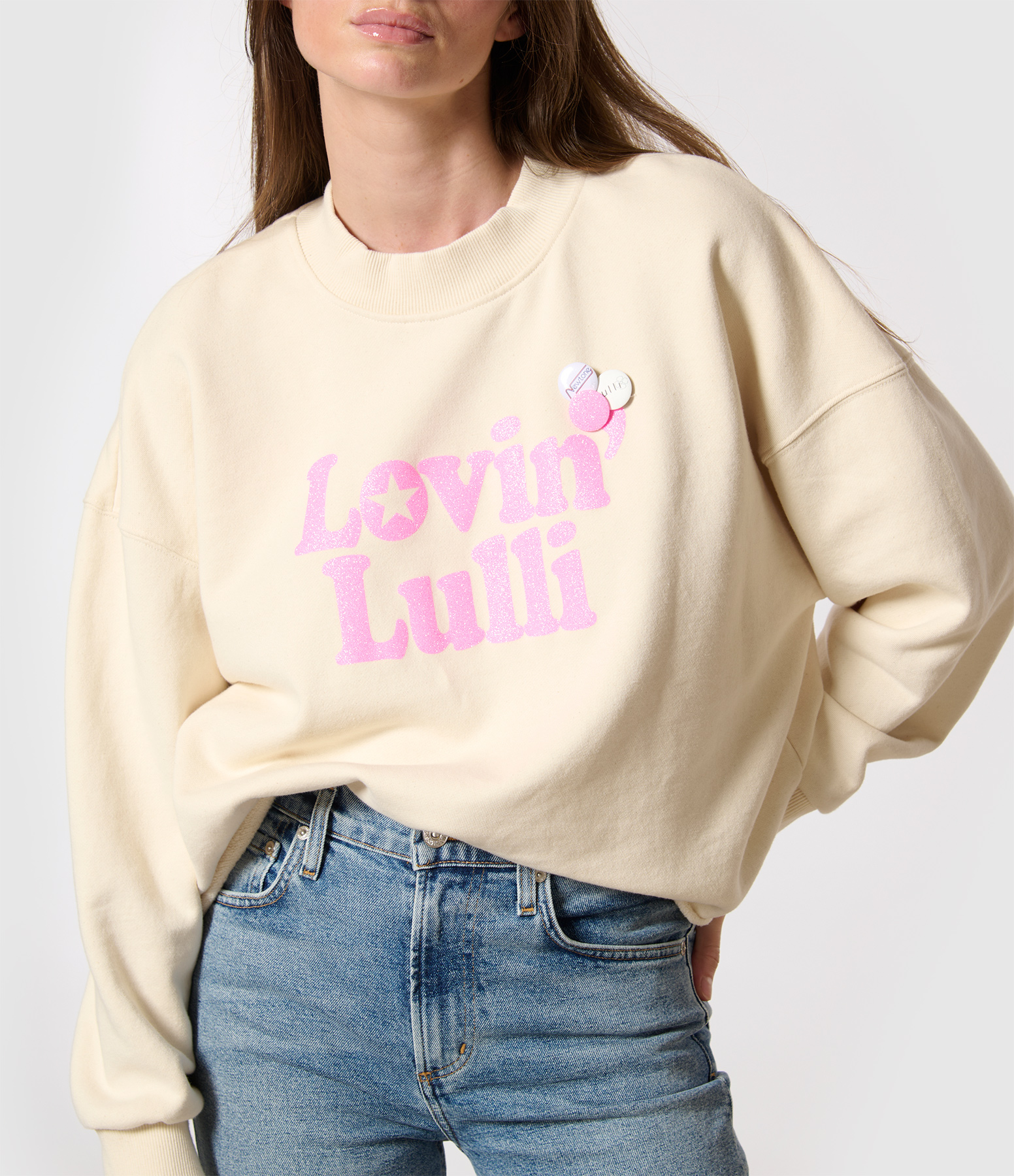 Porter Natural Sweatshirt, Exclusive to Lulli