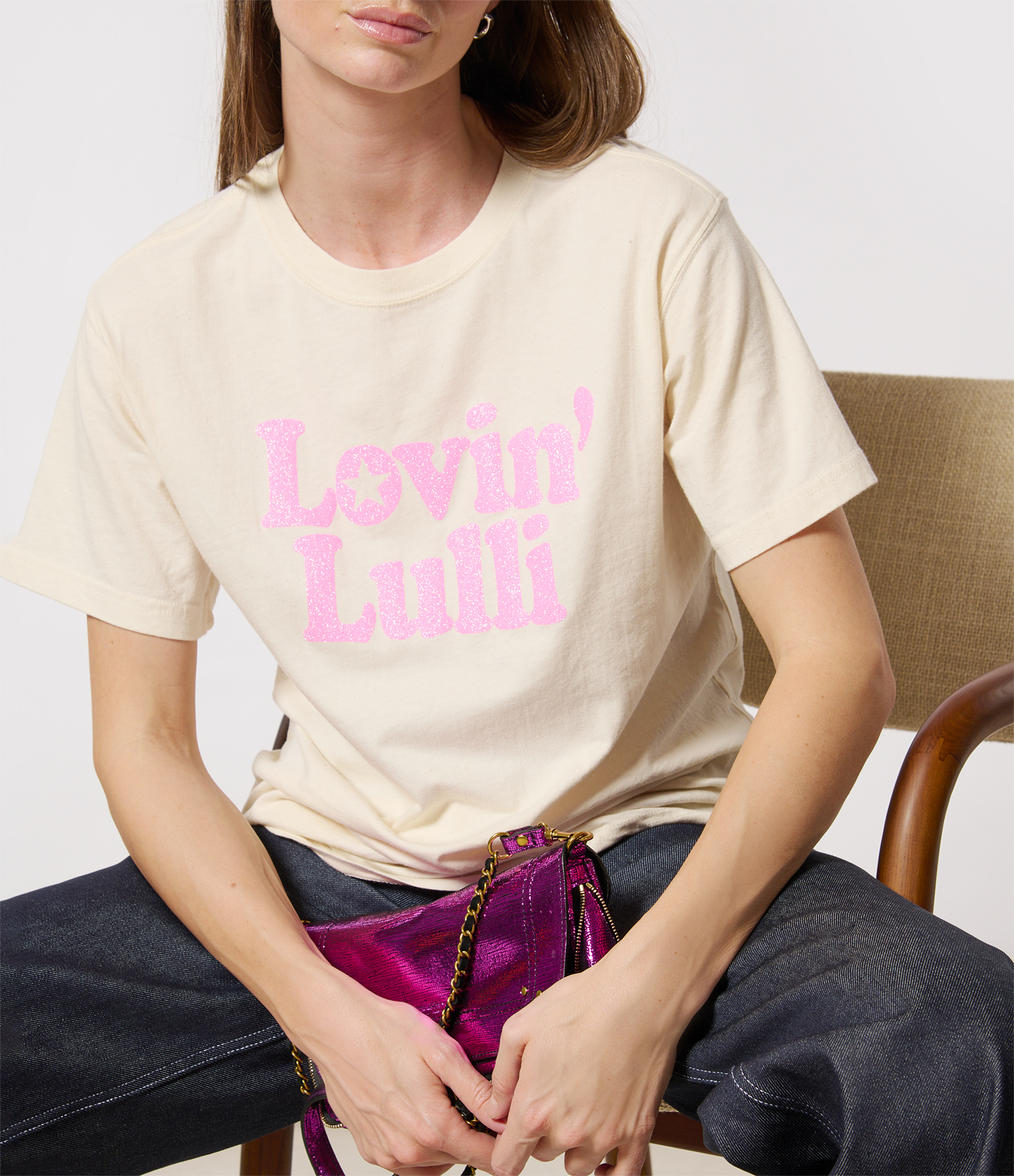 Natural Trucker T-shirt, Exclusive to Lulli