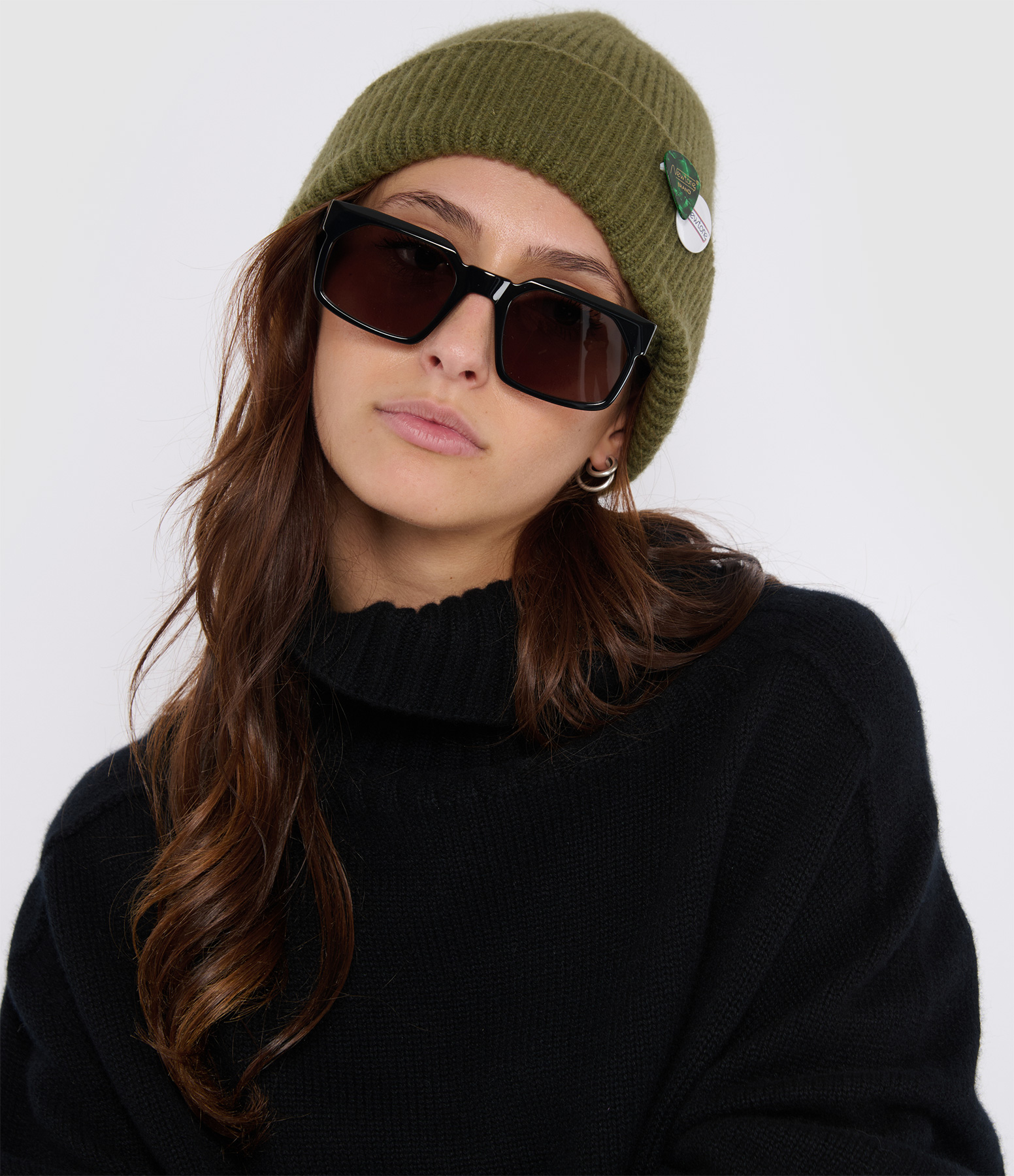Hayer Bleed Khaki Beanie