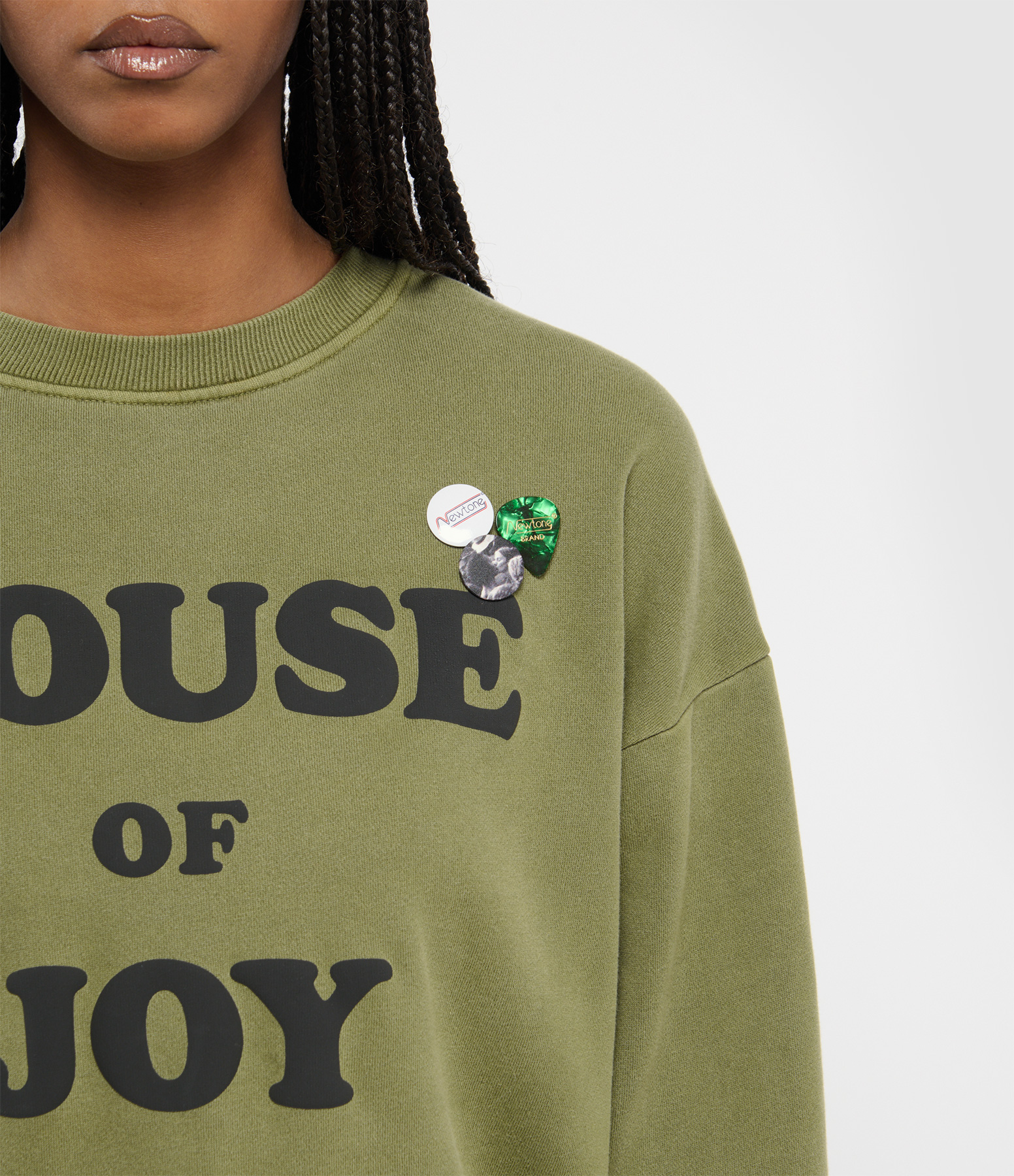 Roller House Khaki Sweatshirt
