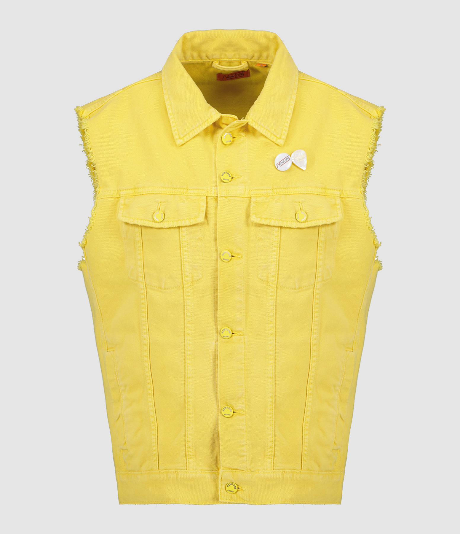 Cramer Bleed Sun Sleeveless Denim Jacket