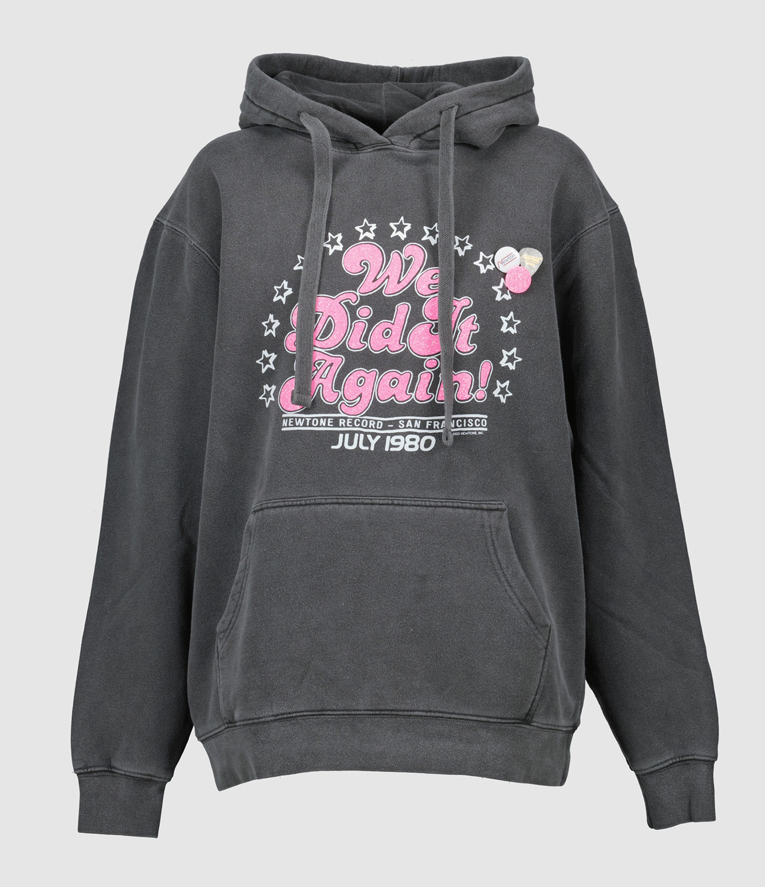Jagger Again Pepper Hooded Top