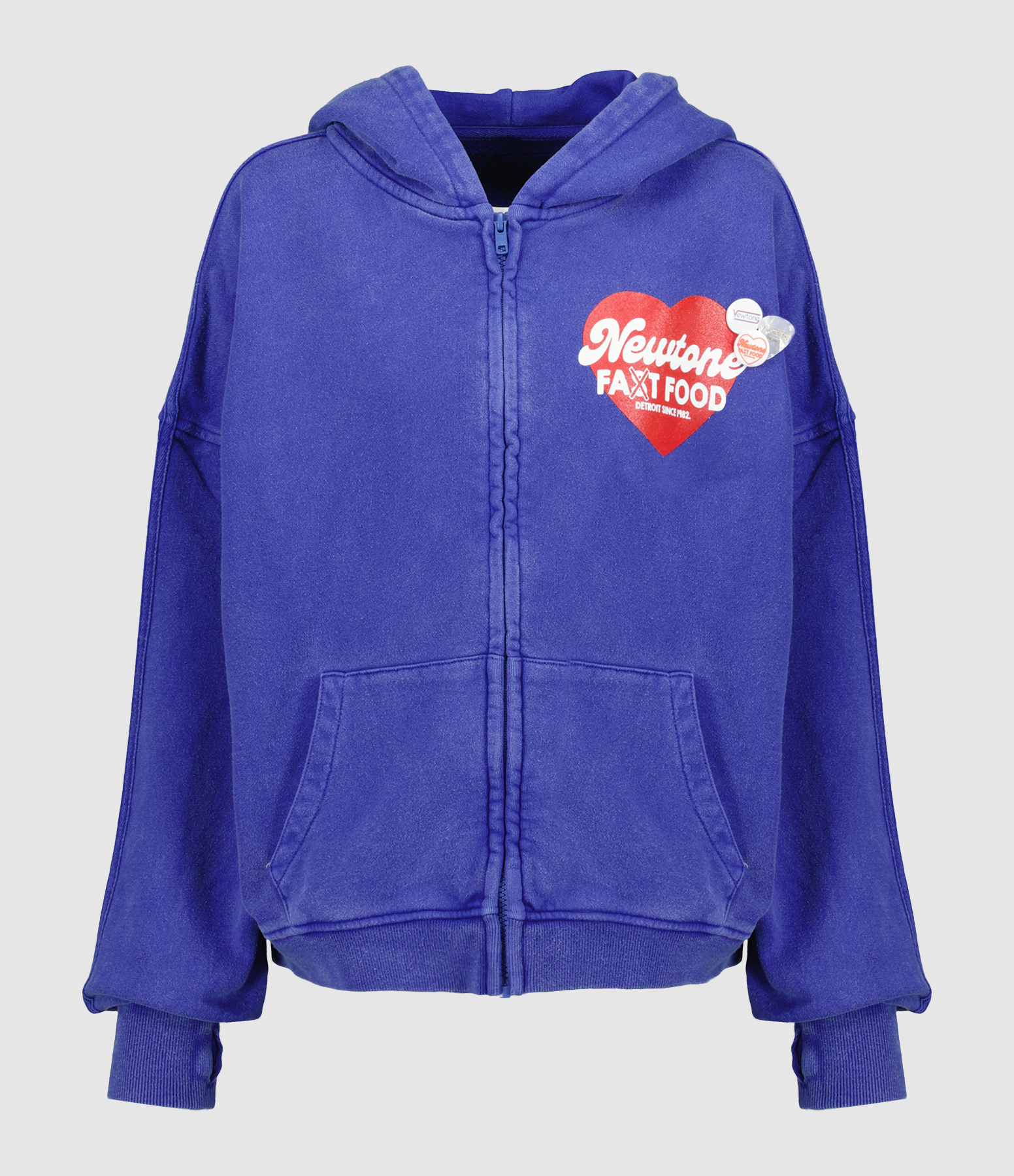 Wiper Fast Royal Hooded Top