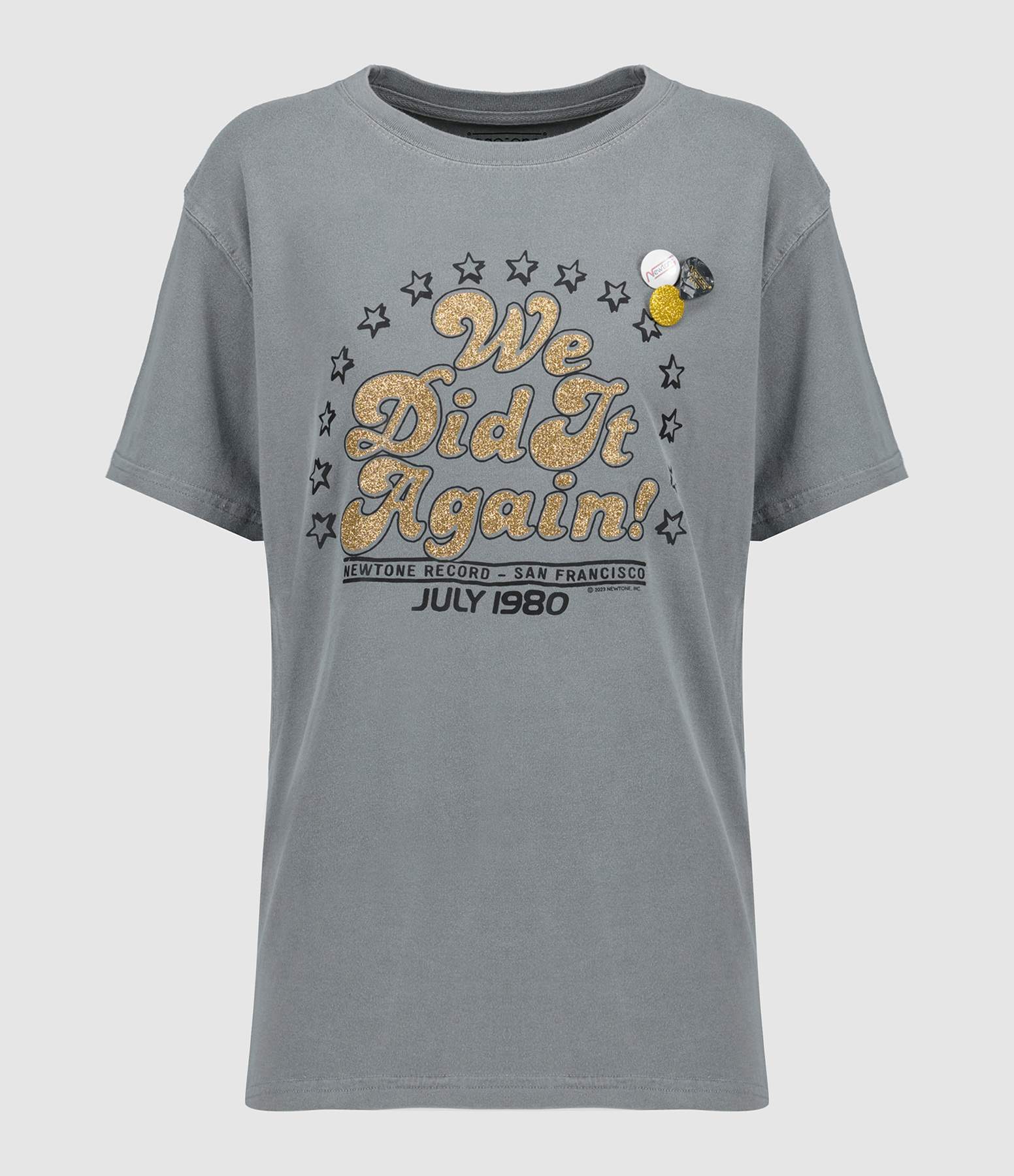 Trucker Again T-shirt – Grey