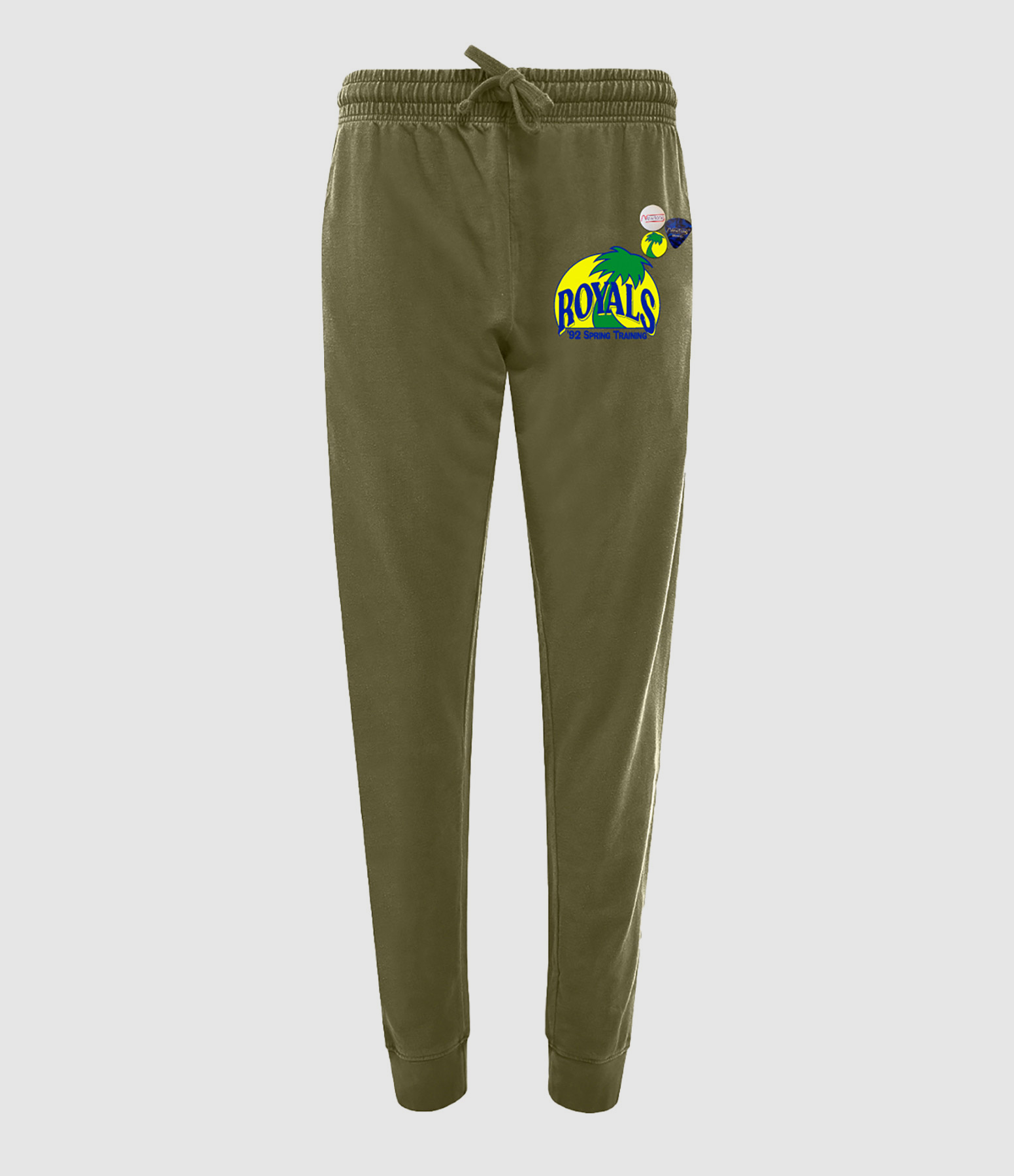 Royals Khaki Cotton Jogging Trousers