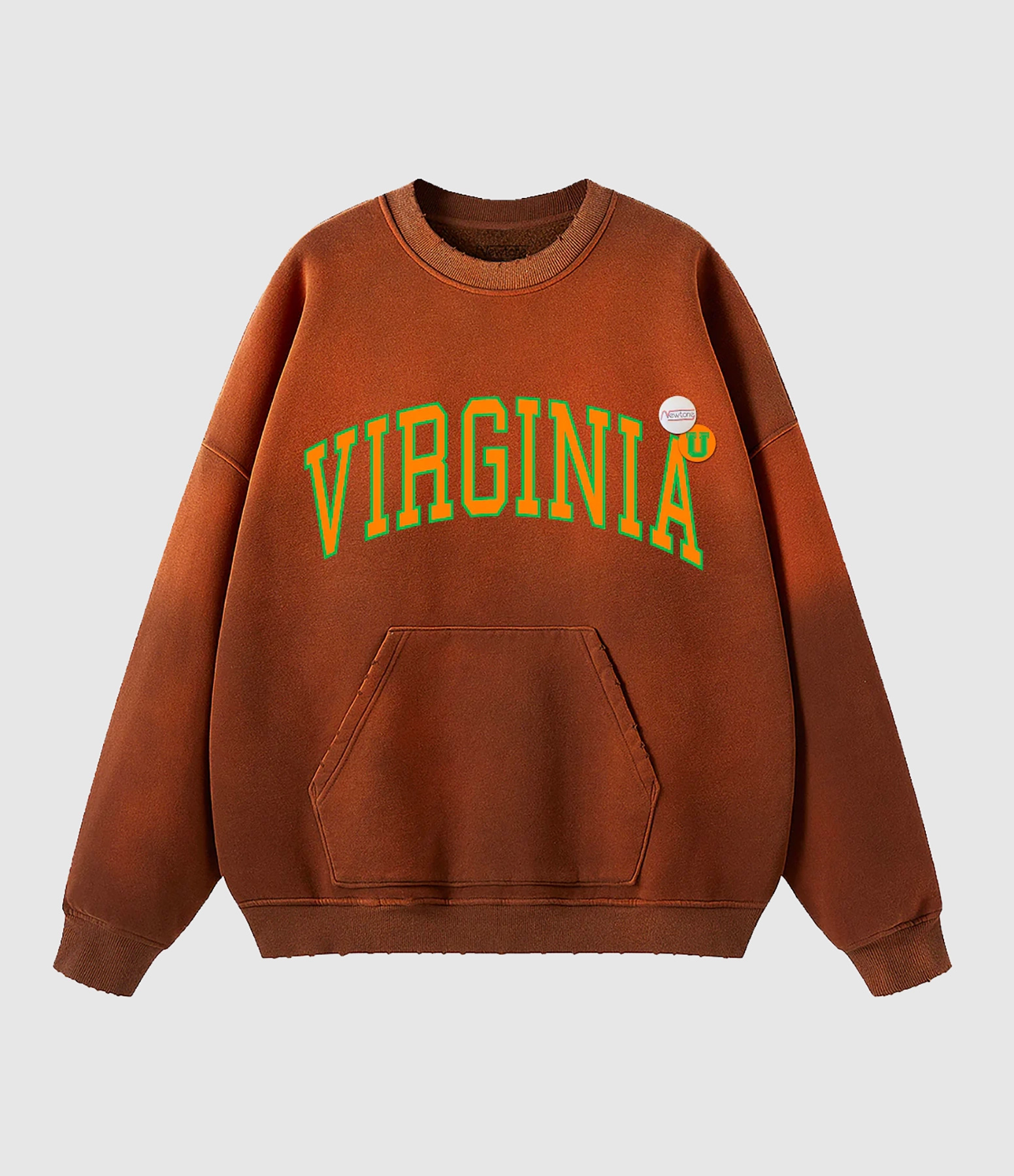Piper Virginia Vintage Brown Sweatshirt