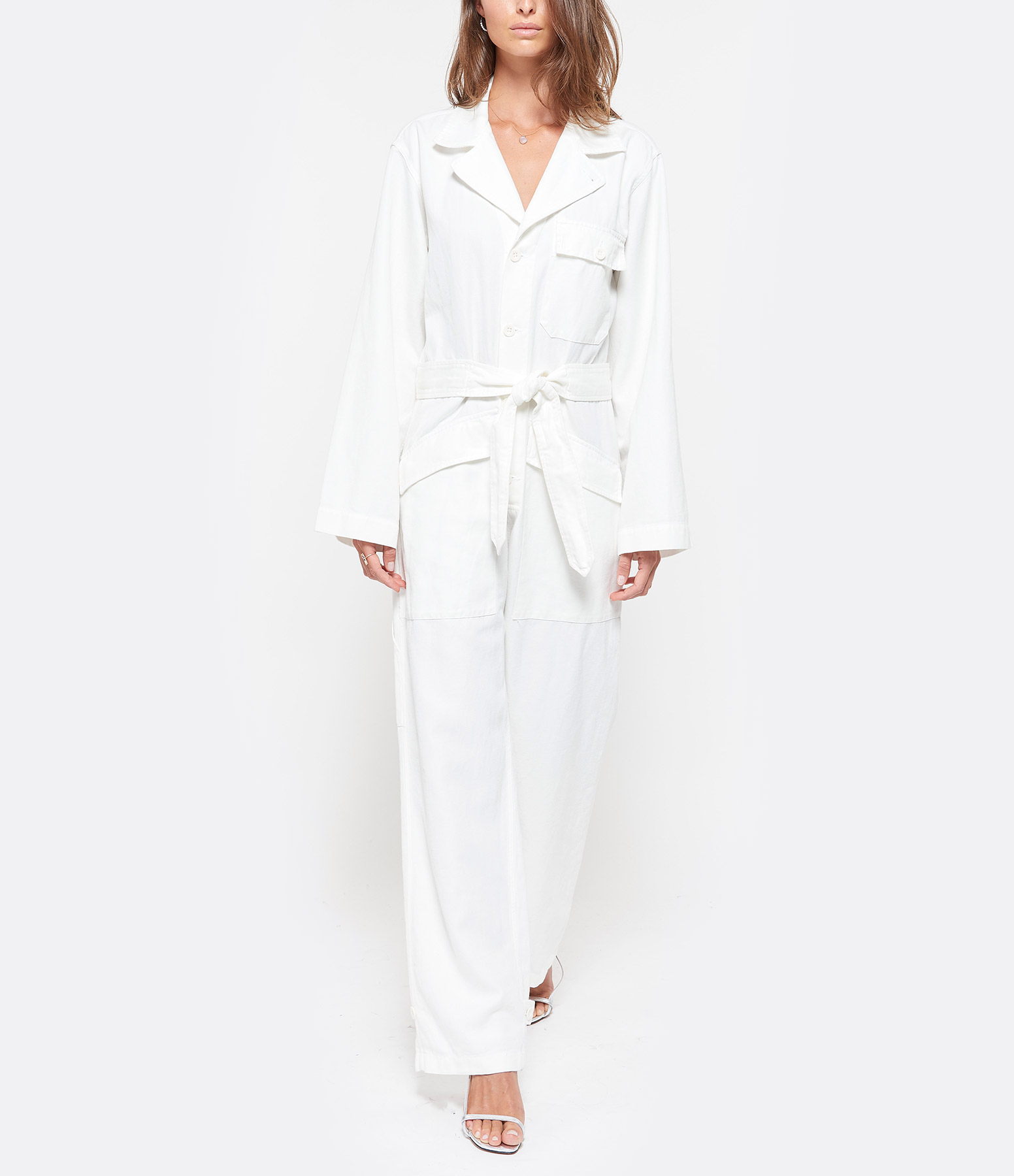 Aria White Jumpsuit