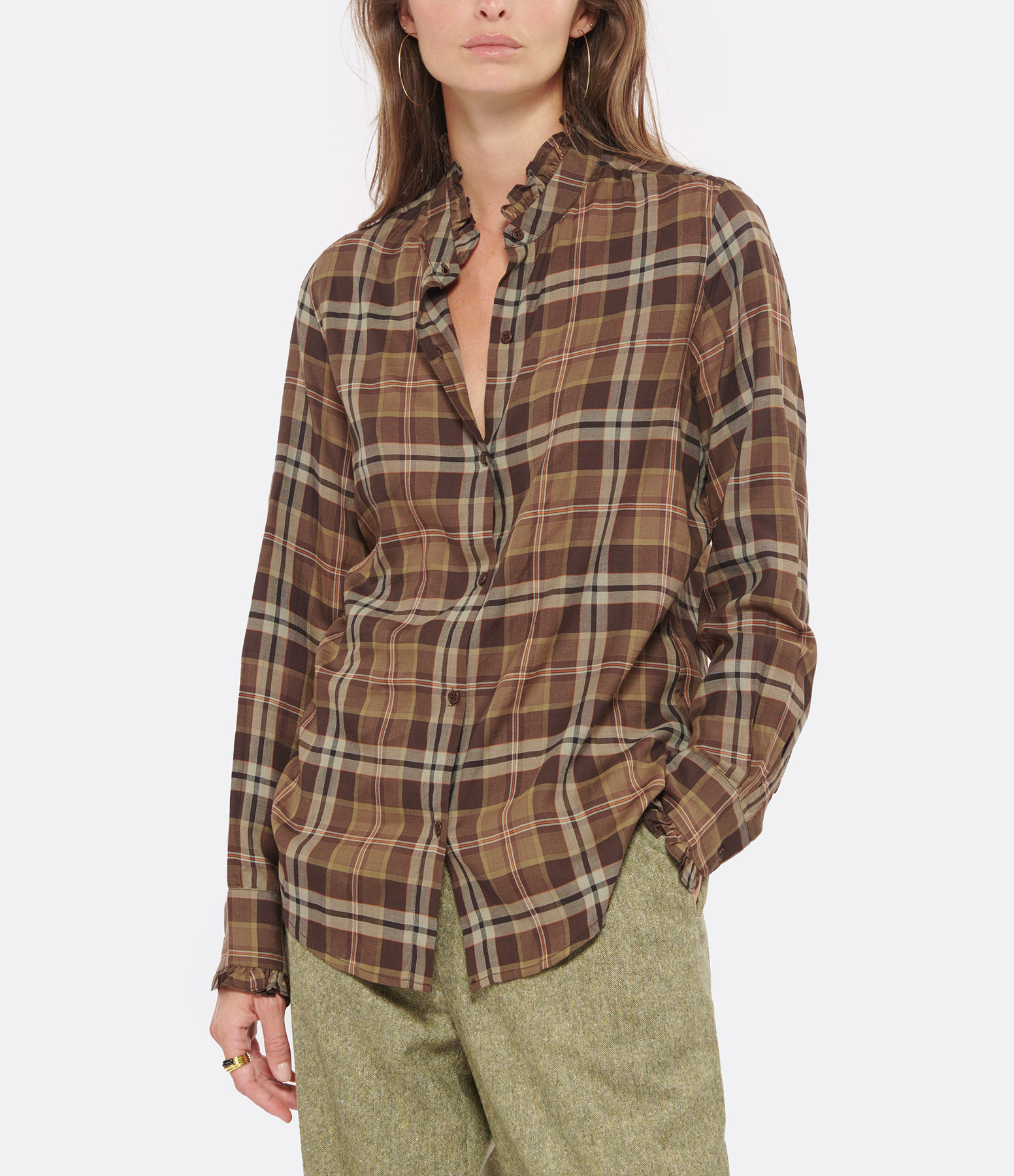 Lydia Checked Shirt
