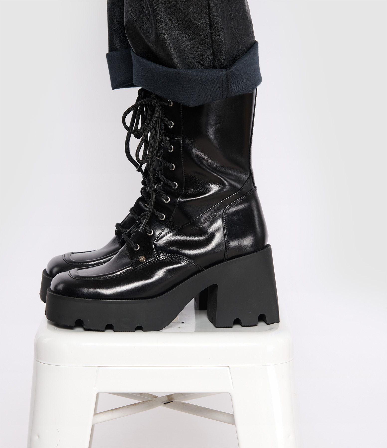 Bulla Candy Ankle Boots  Black Soul Leather