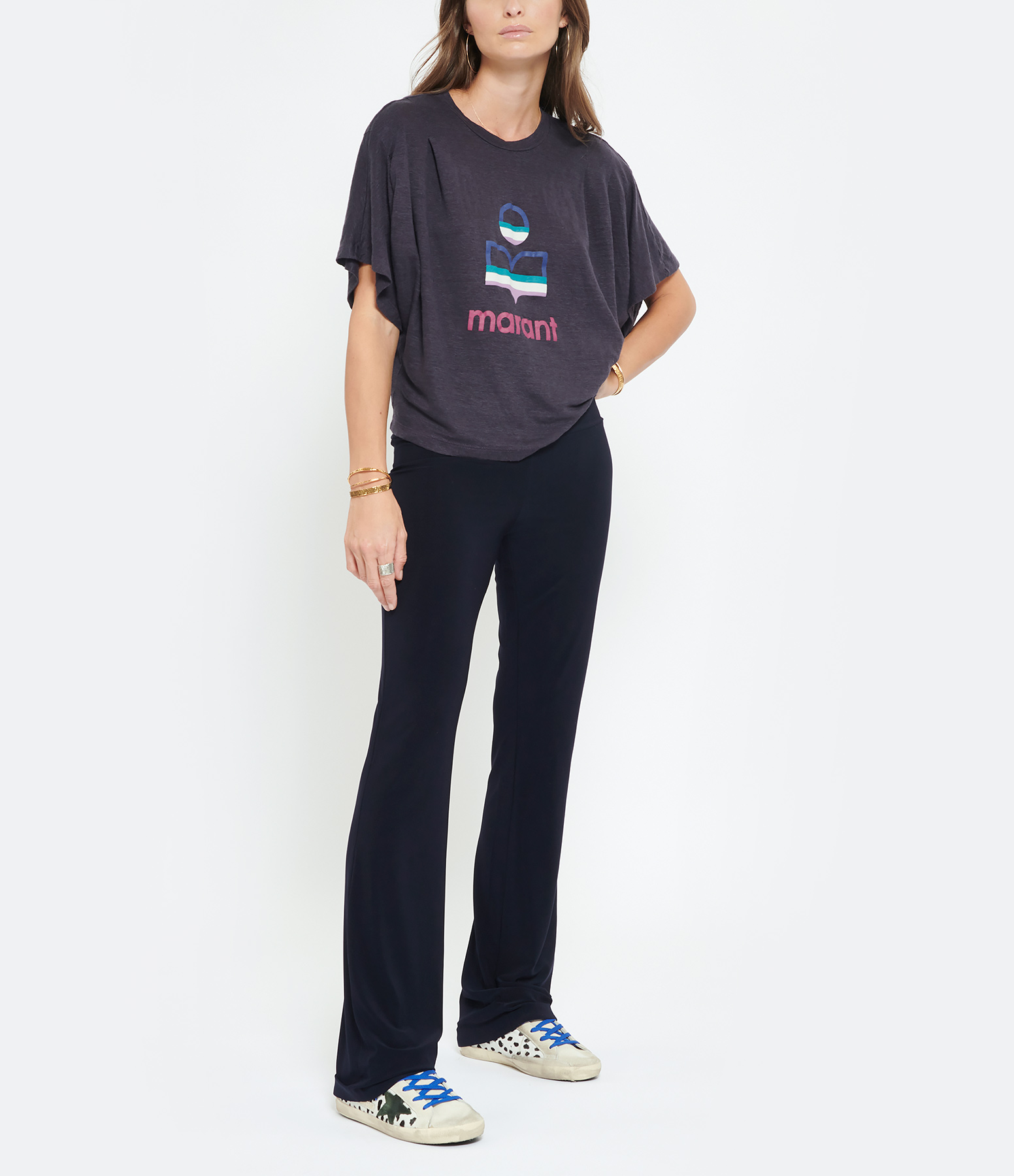 Navy Boot Trousers