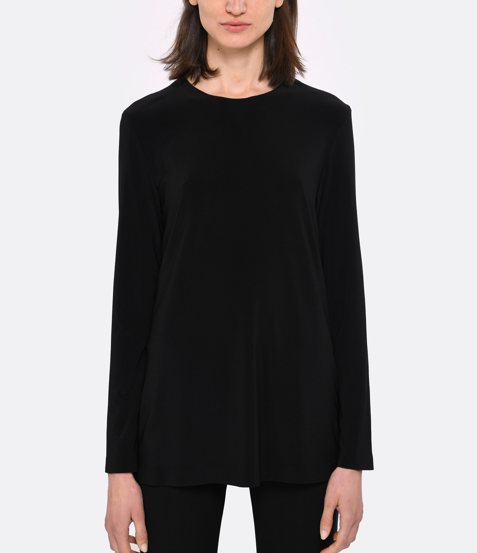 Black Long-Sleeved T-shirt