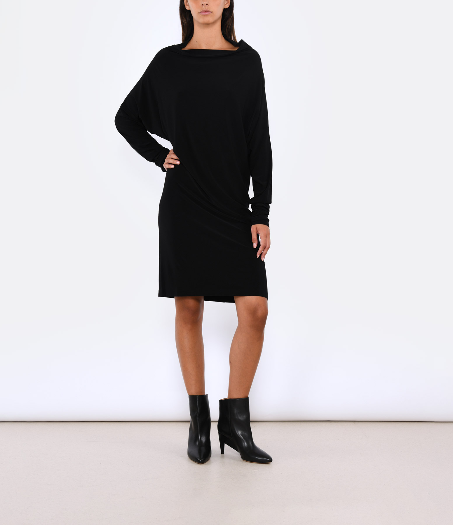 Black All-in-One Dress