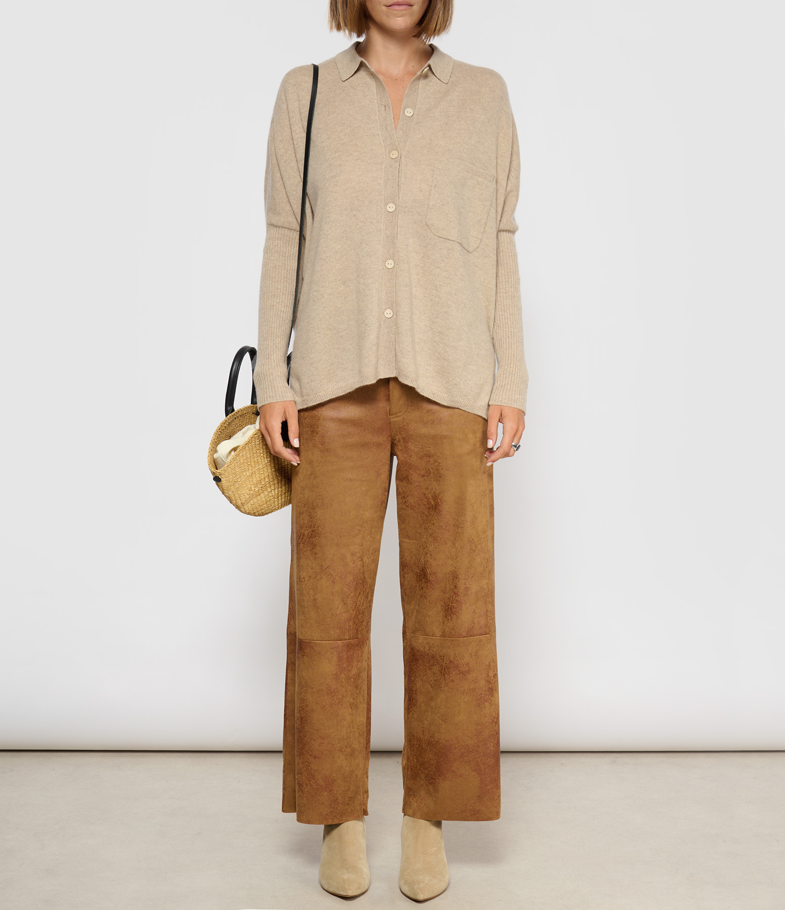 Andrea Sandstone Cardigan