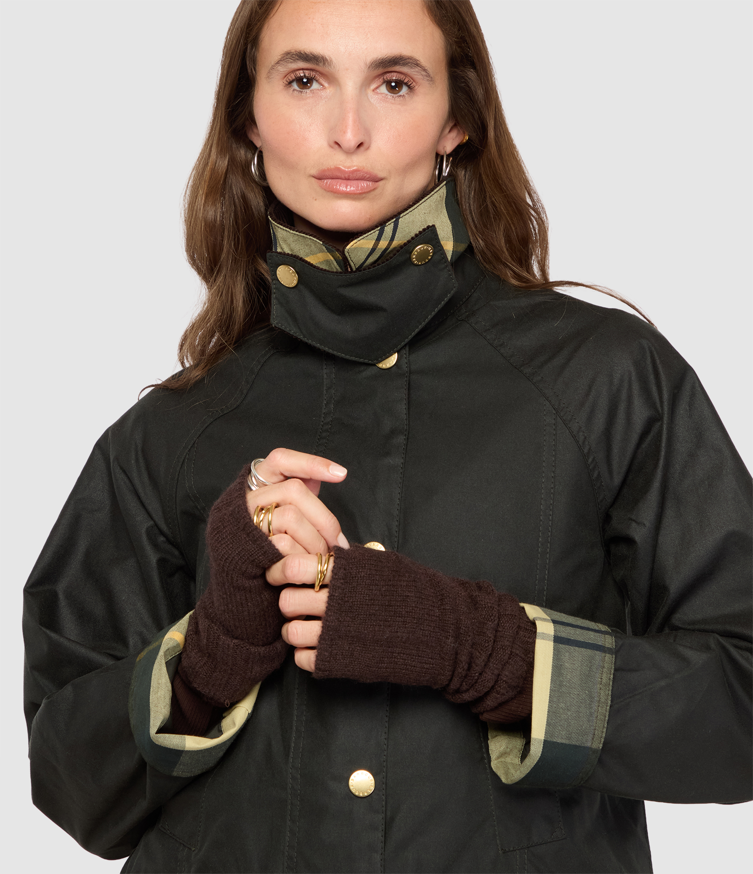 Alexine Cacao Mittens
