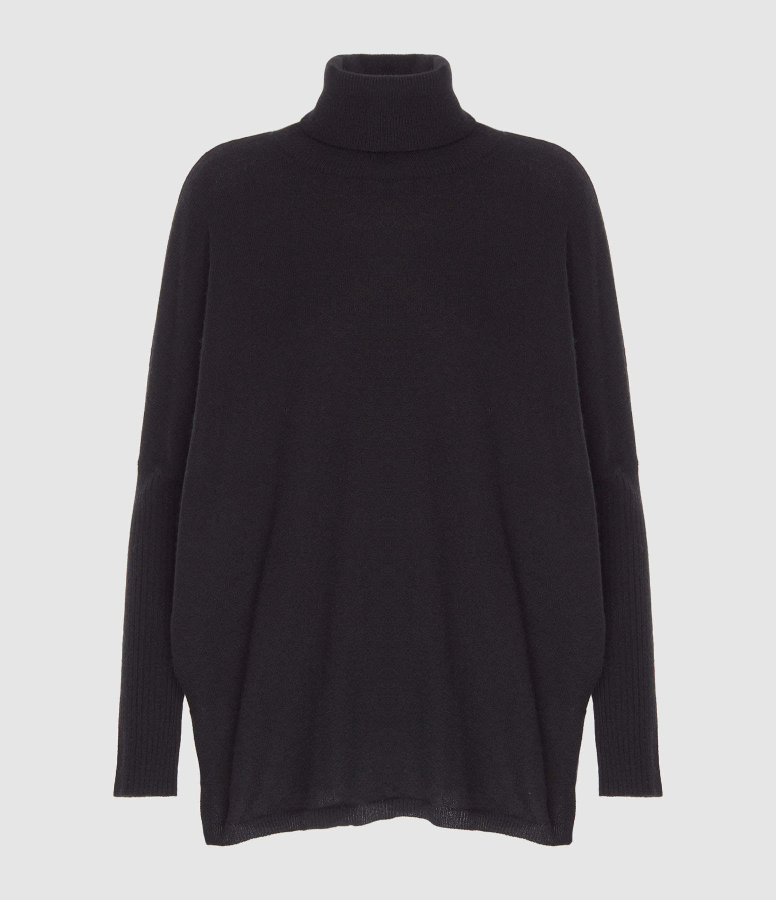 Margareth Black Poncho
