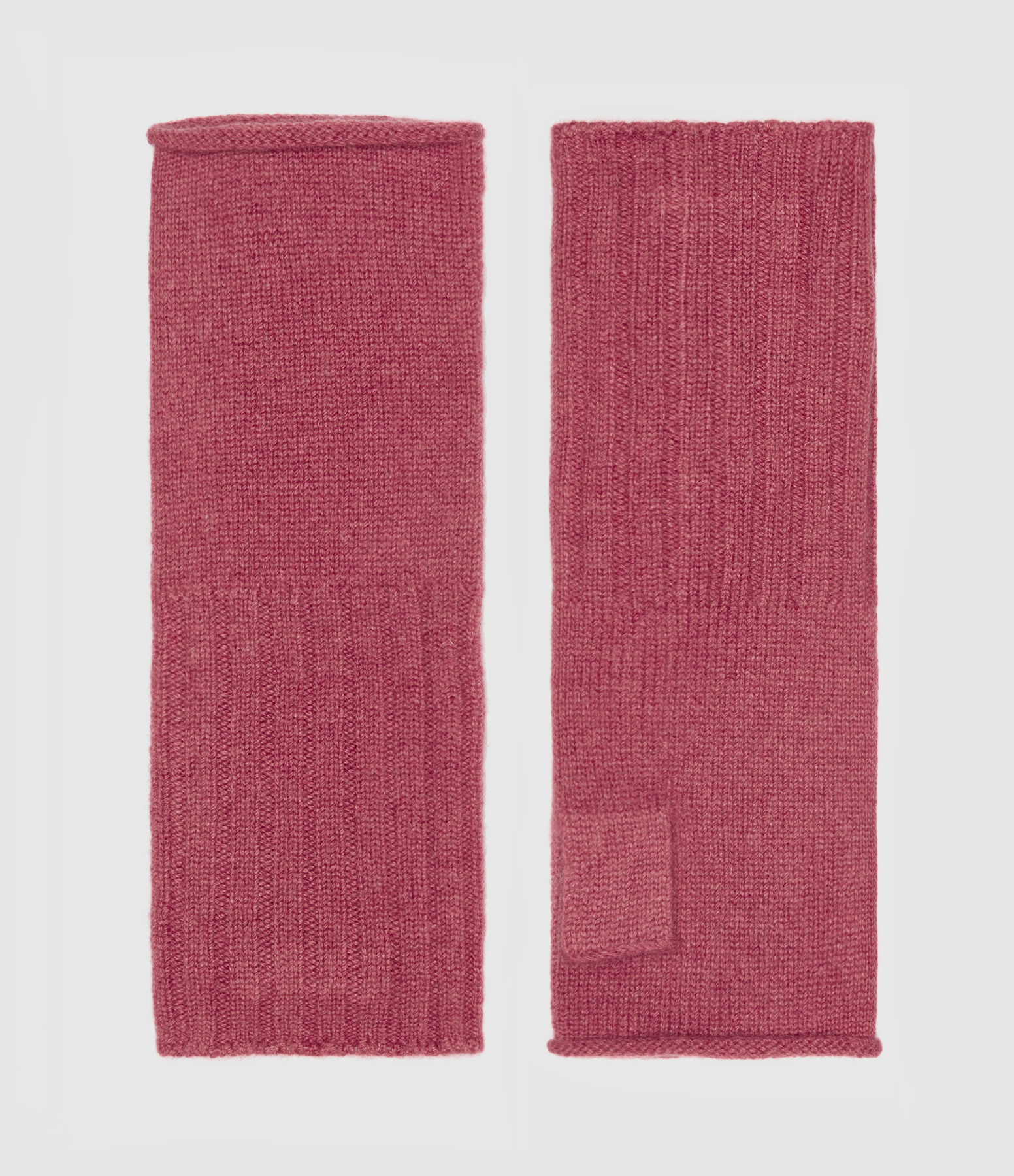 Alexine Garnet Cashmere Mittens