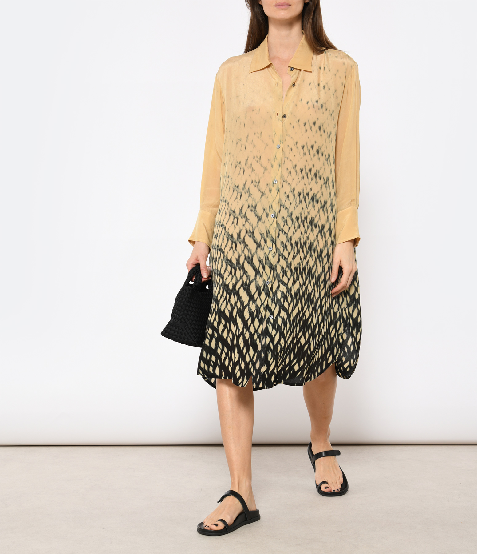 Eva Sand Maxi Dress