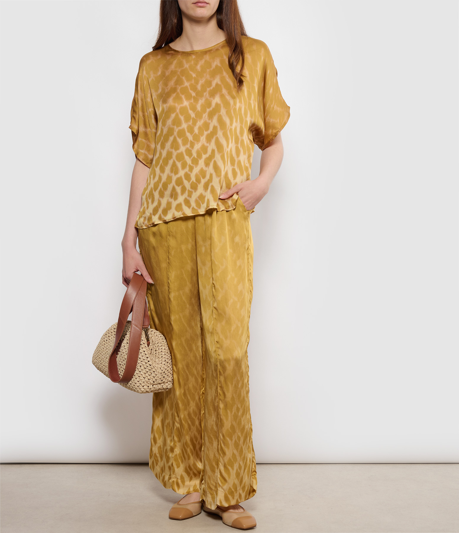 Ollie Spots Gold Trousers