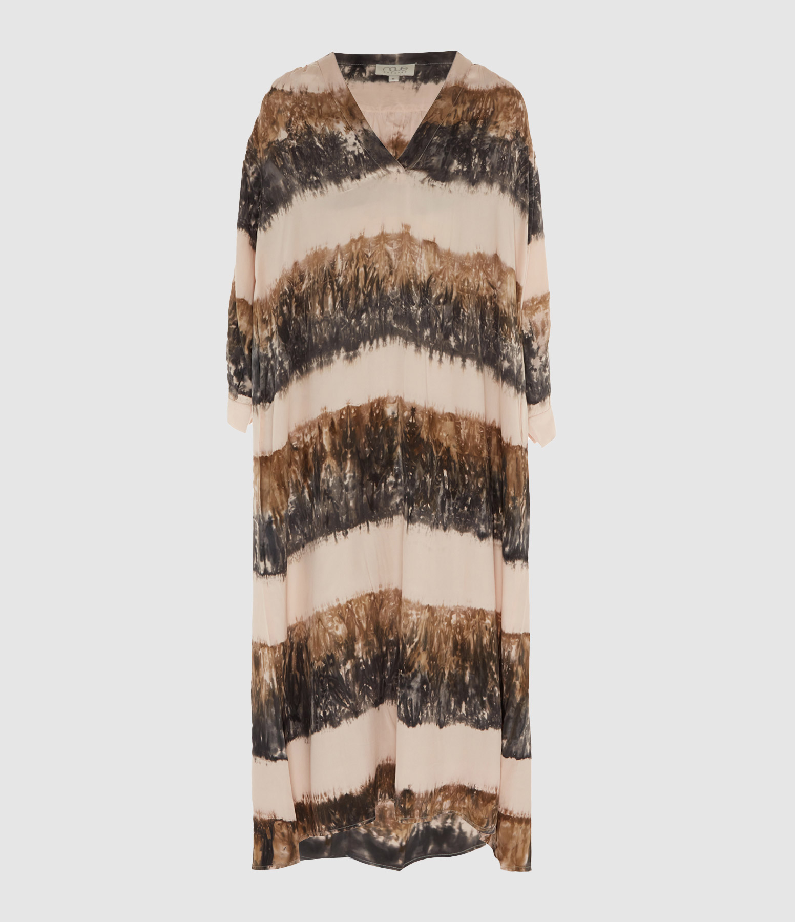 Erika Blackish Maxi Dress