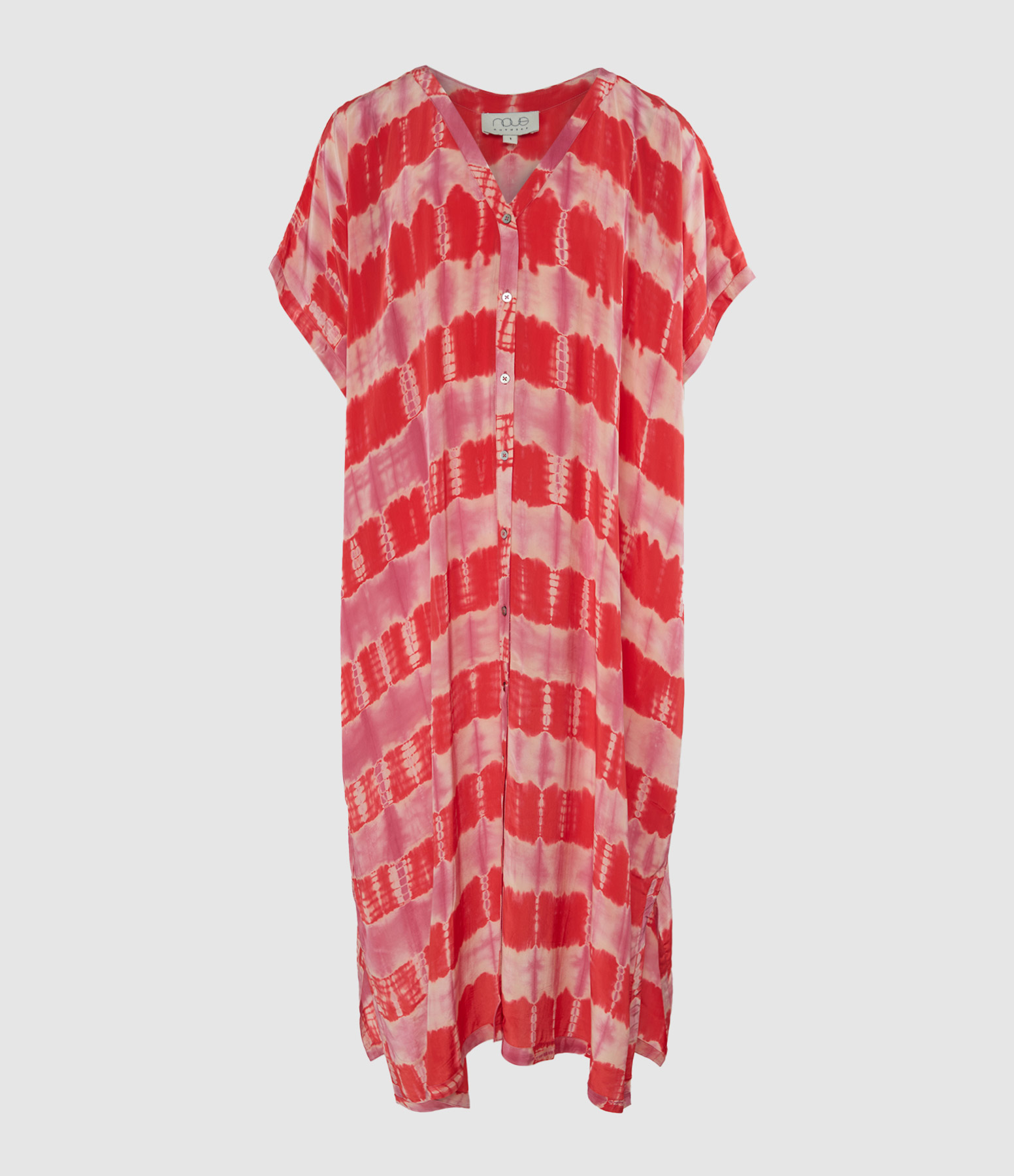 Red Palma Caftan Dress