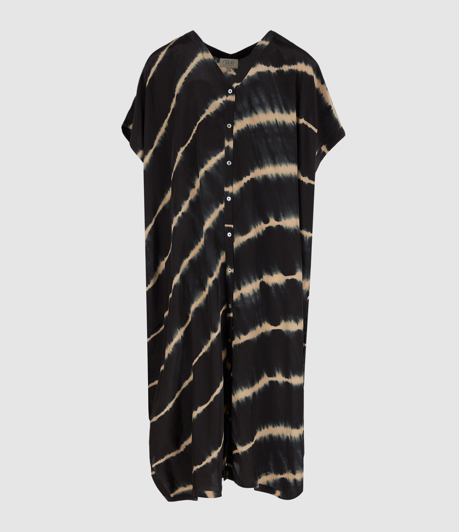 Palma Blackish Kaftan Dress